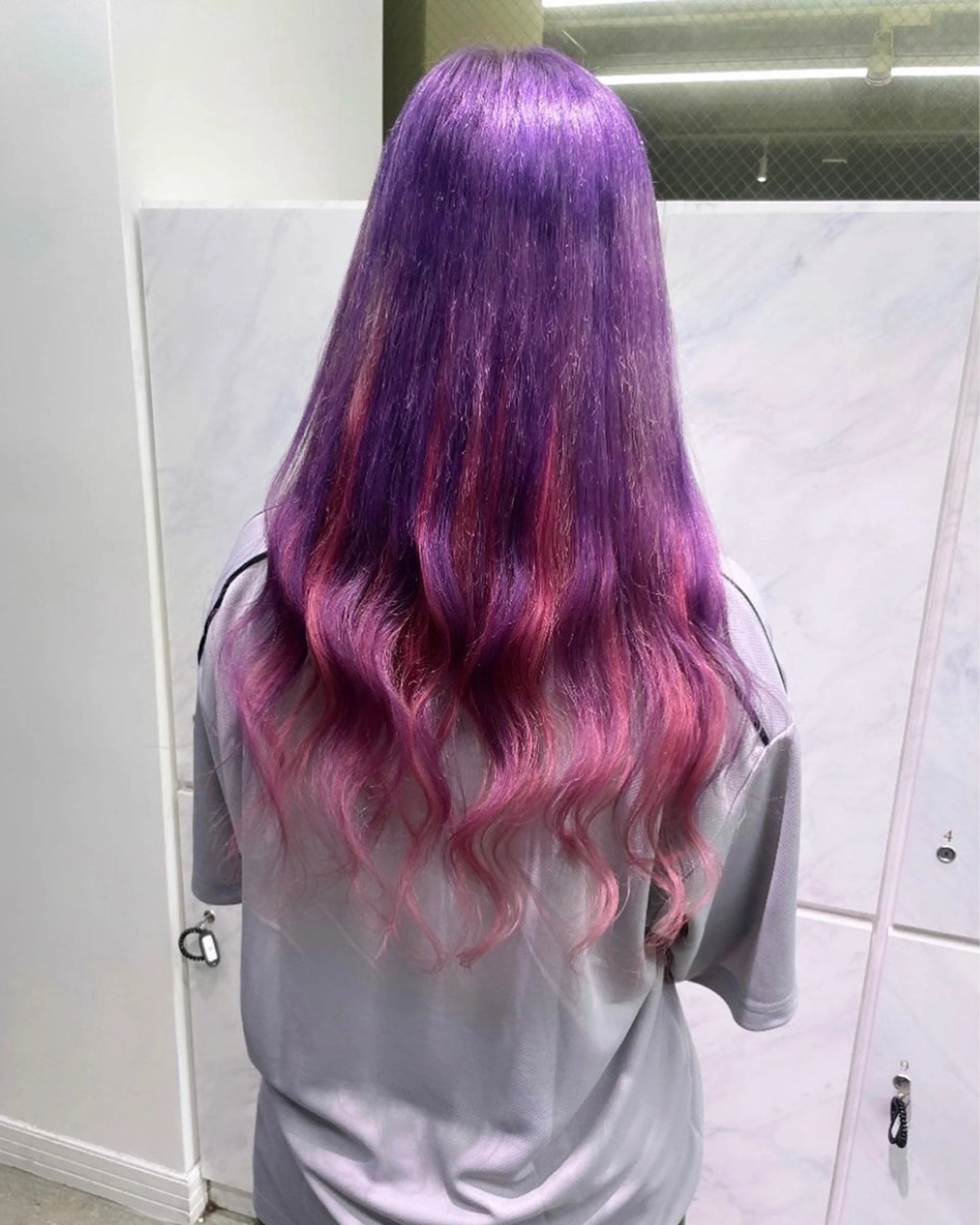 ロング ヘアカラー エクステ 🦋プルエクステ ARISA🦋のヘアスタイル