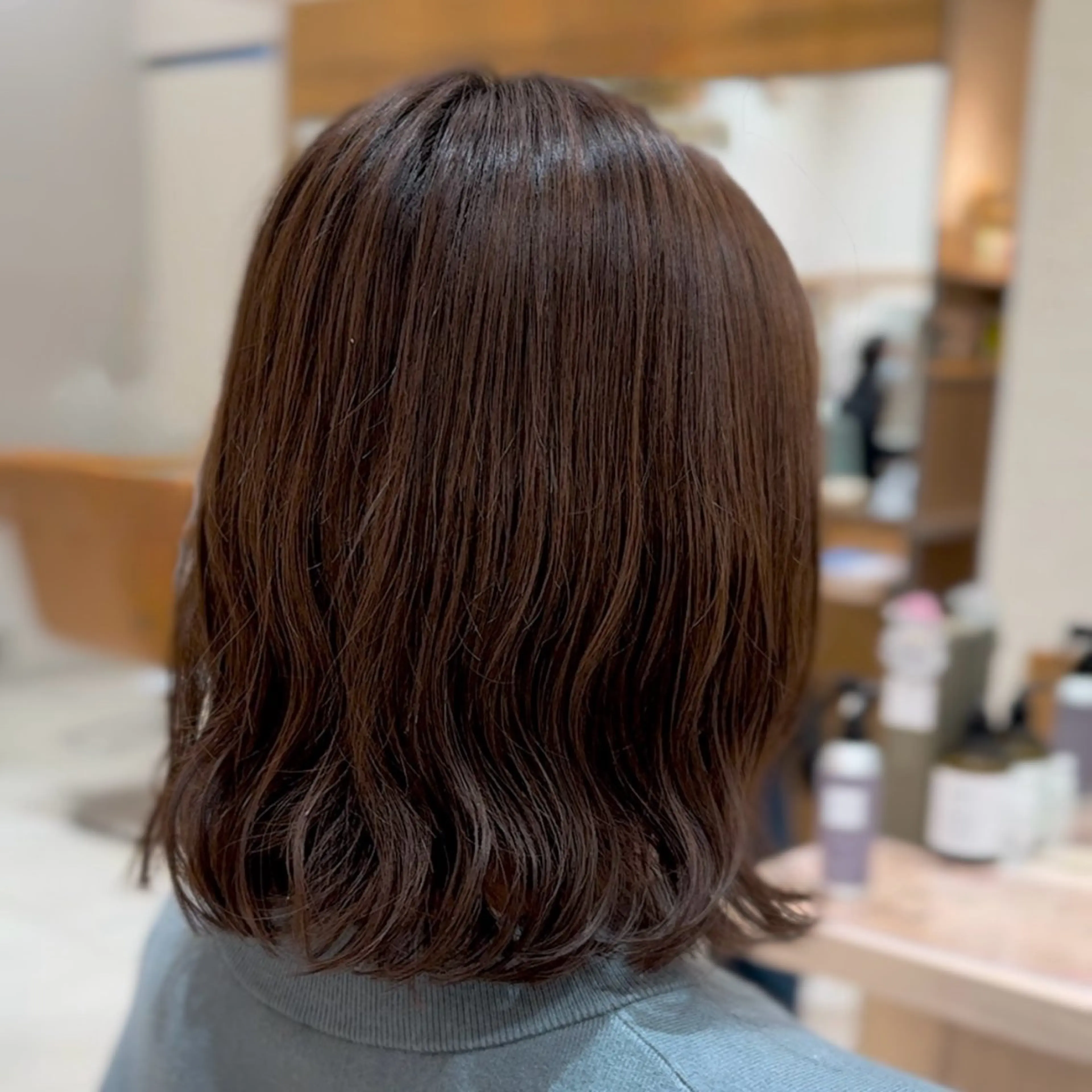 ショート パーマ カット パーマ 海老名で韓国風 HANA🎀のヘアスタイル