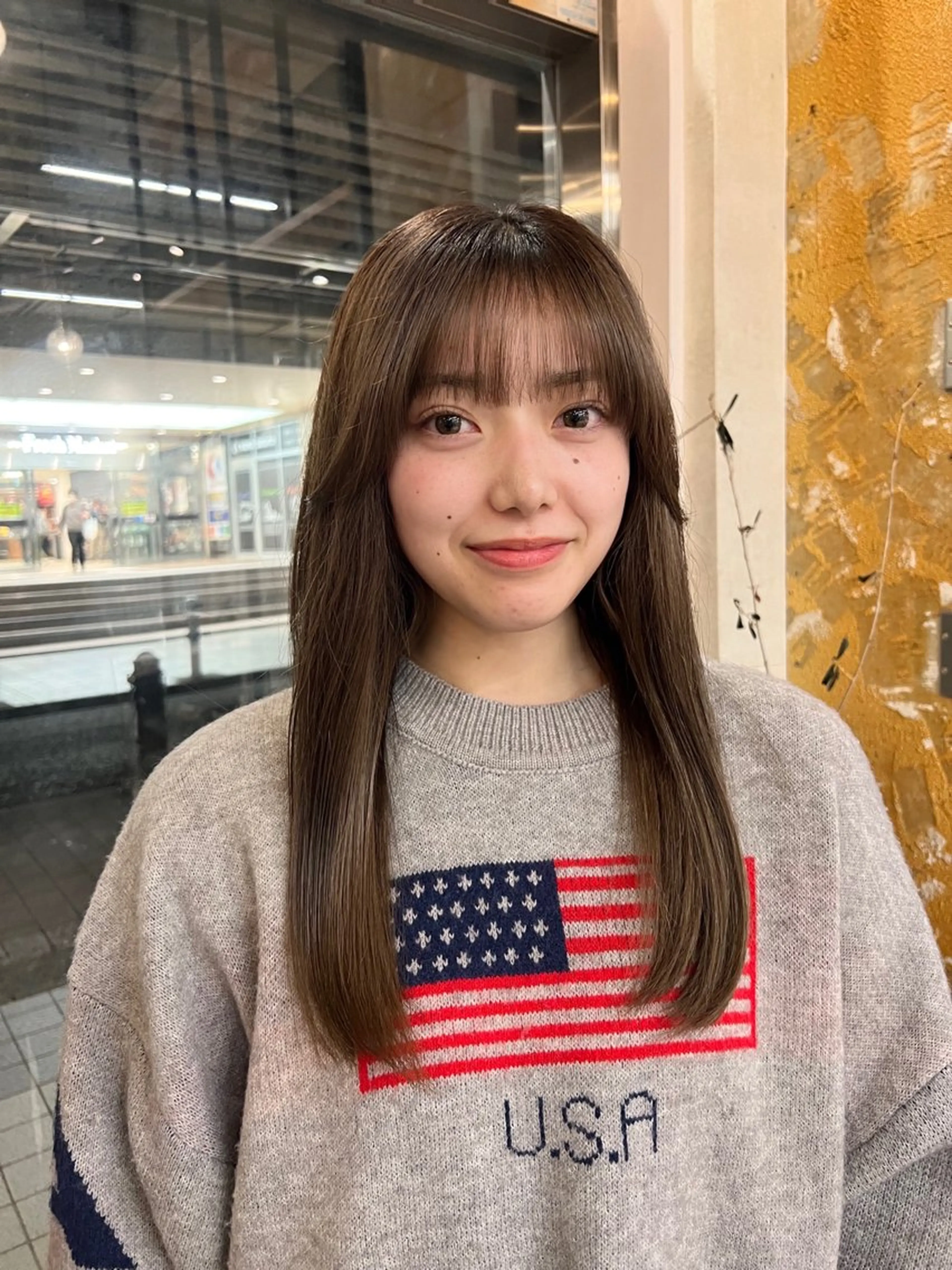 ロング 髪質改善/ブリーチ ツヤ髪/shiinaのヘアスタイル