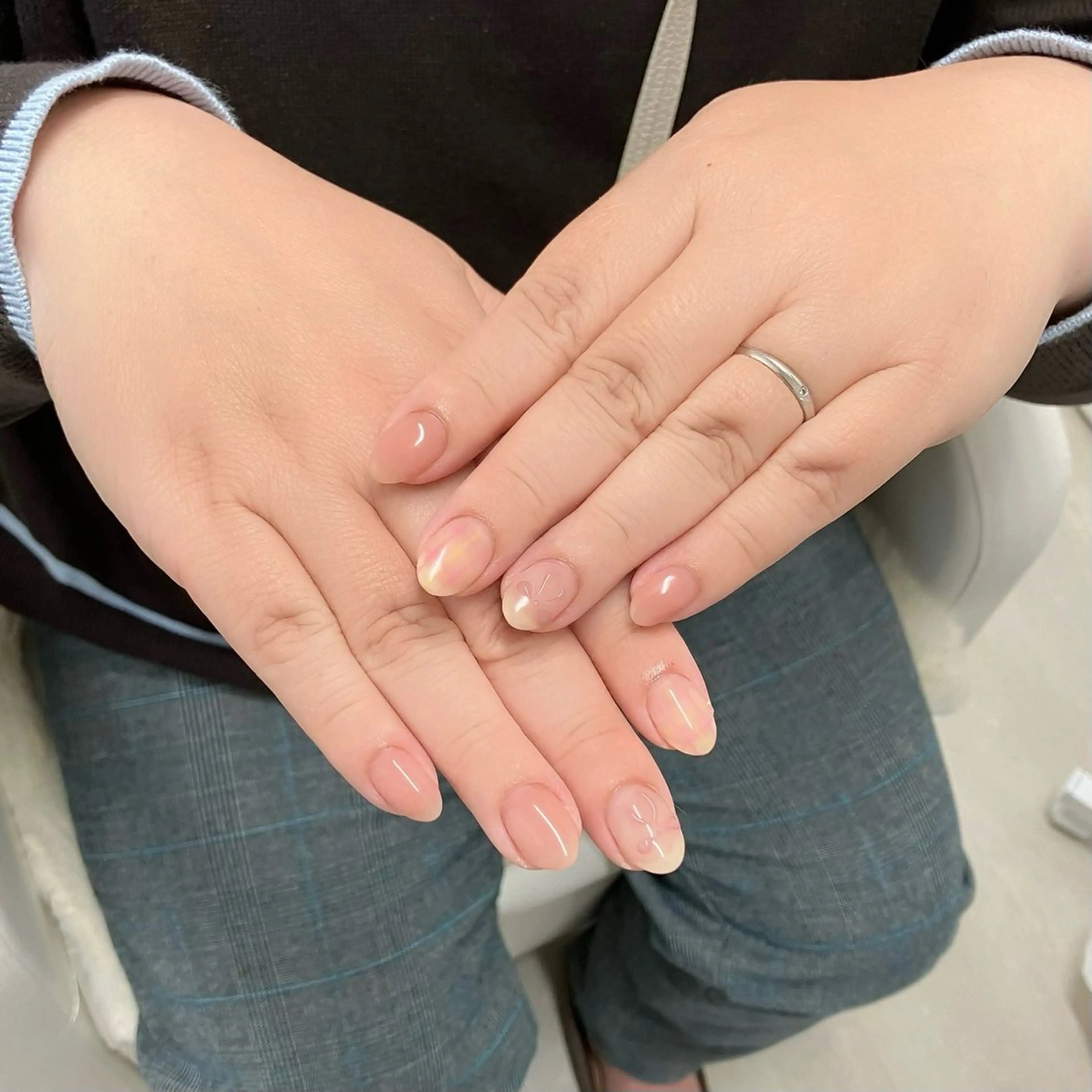 ネイル ハンドネイル Share salon Paloma所属・【大垣ネイル🎀 】 Asana🧸のネイルデザイン