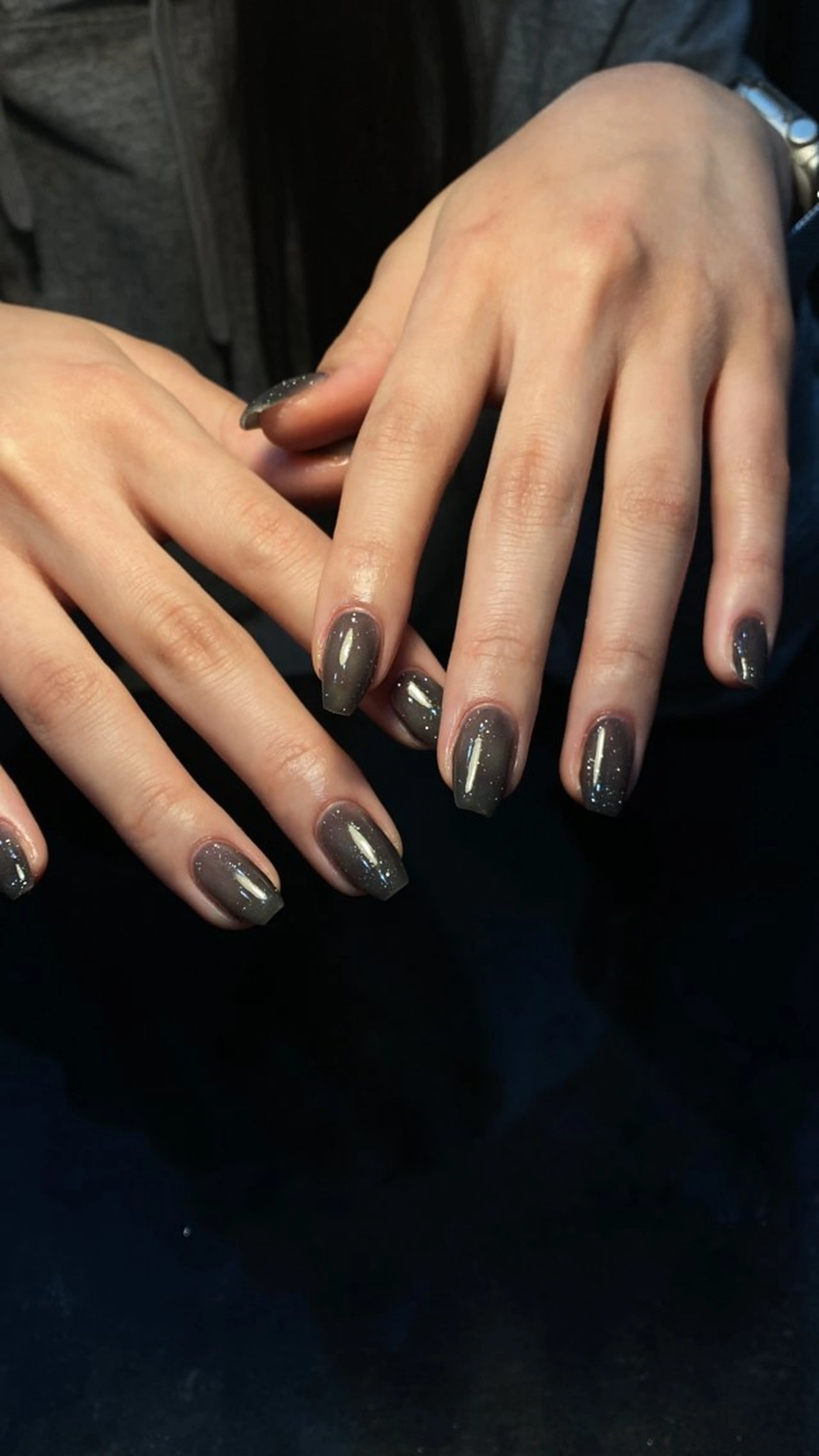 ネイル ラメ(グリッター) ハンドネイル ハンドケア NILATE所属・渡邉 あいのネイルデザイン