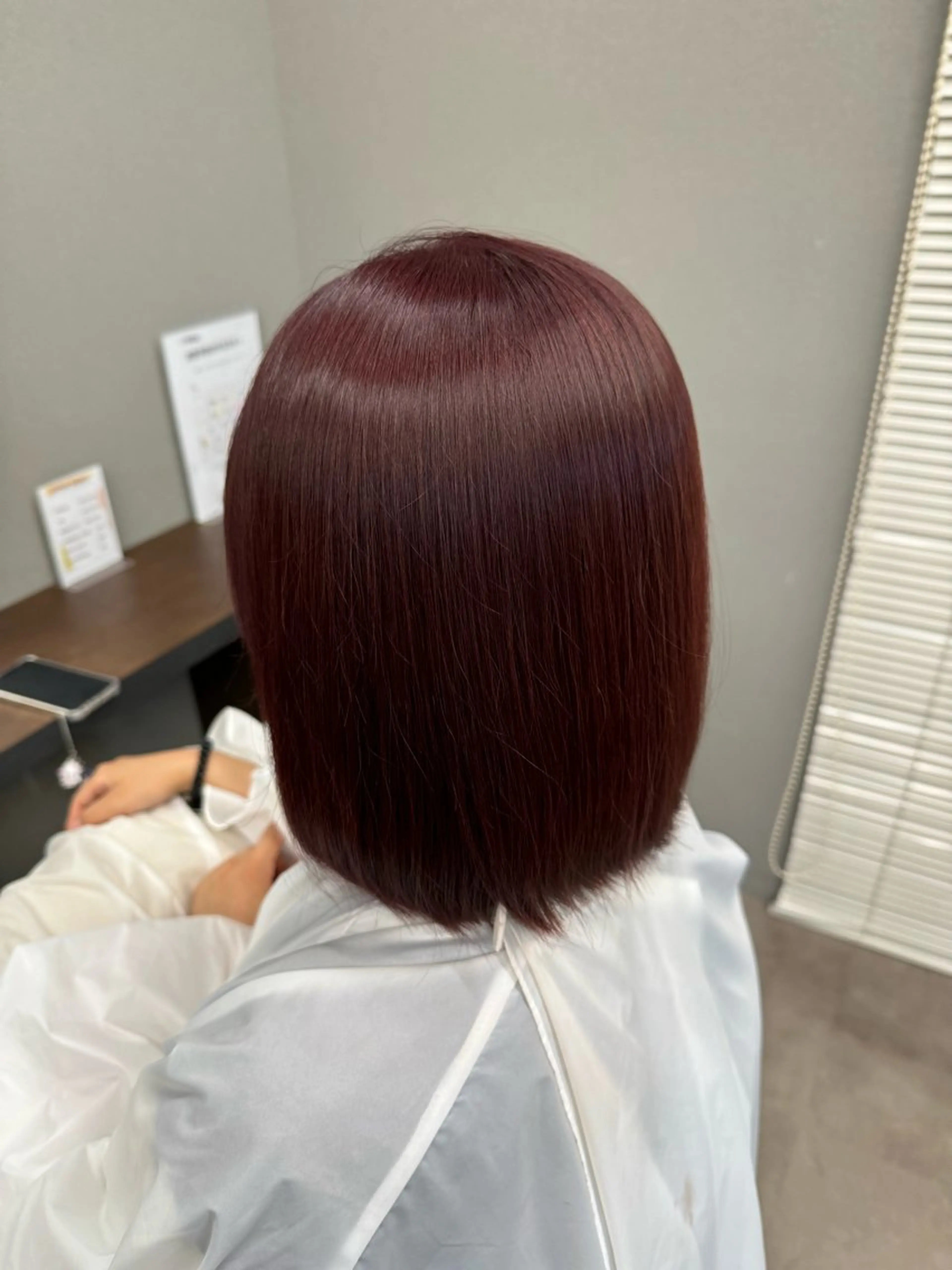 ミディアム カラー Ayaka 福岡美容師のヘアスタイル