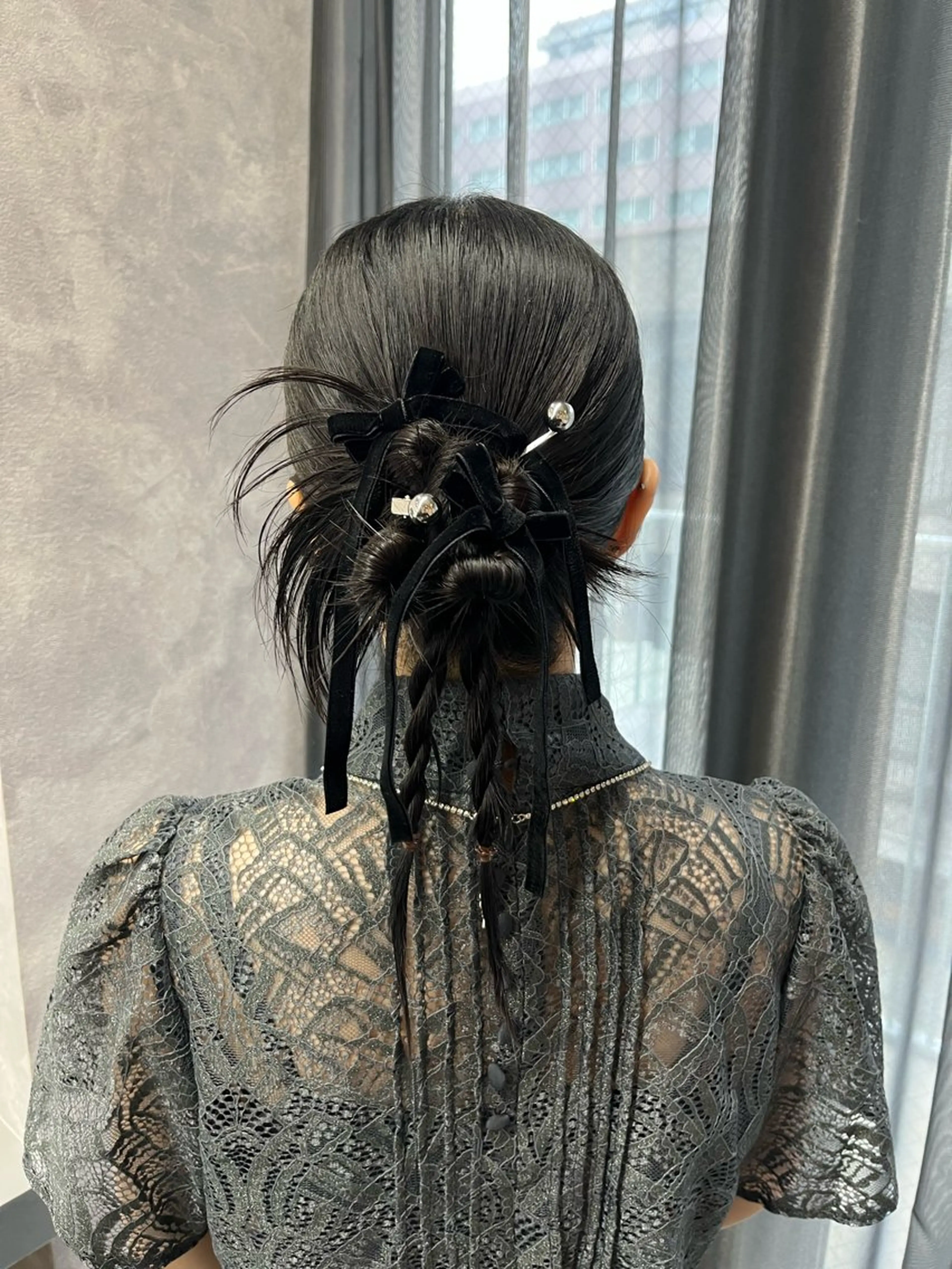 ヘアアレンジ ヘアセット 🇰🇷jisoo -ジス-🇰🇷のヘアスタイル