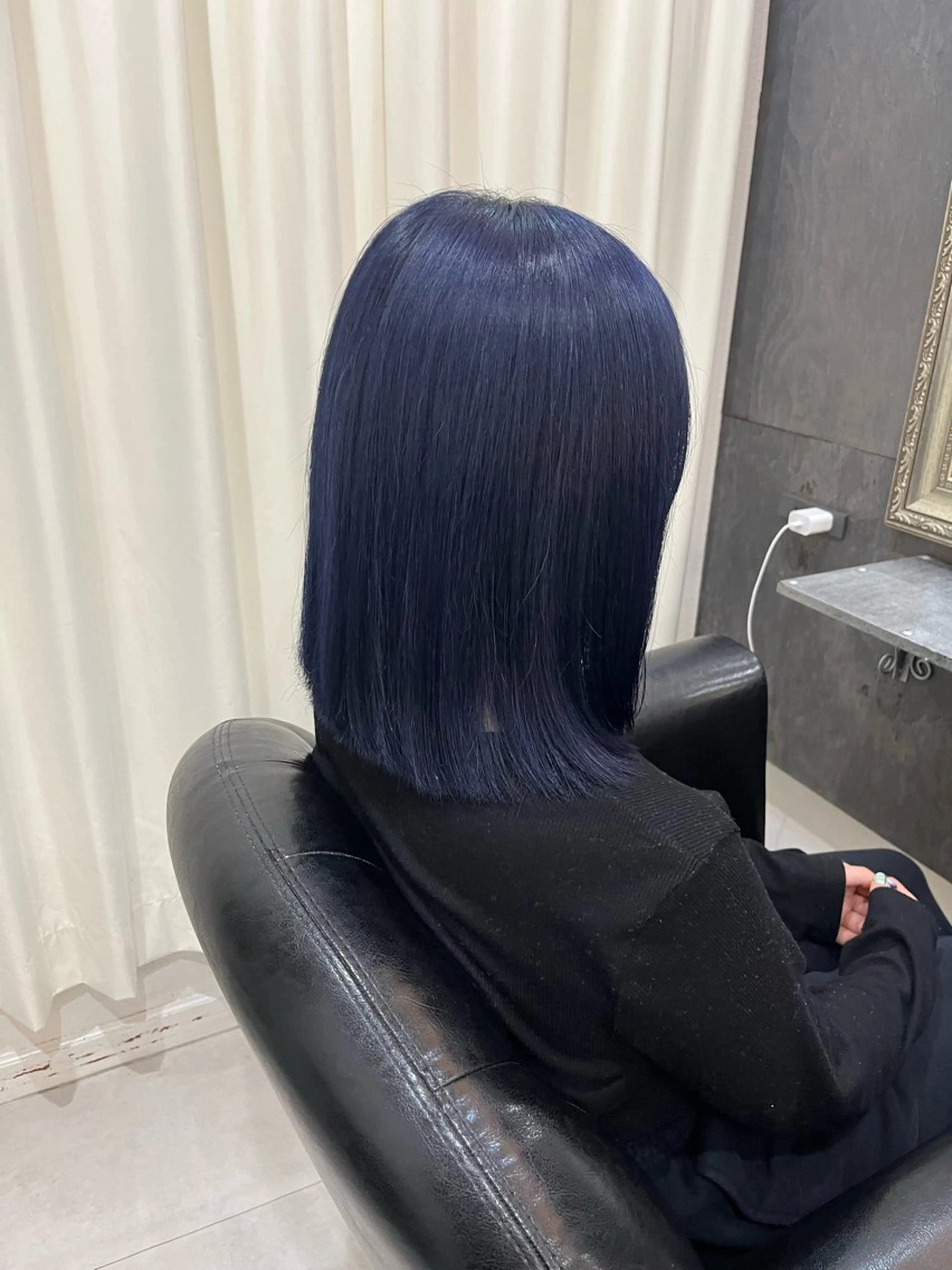 ミディアム カラー ヘアカラー トリートメント ユナ🎀レイヤー /韓国/ハイトーンのヘアスタイル