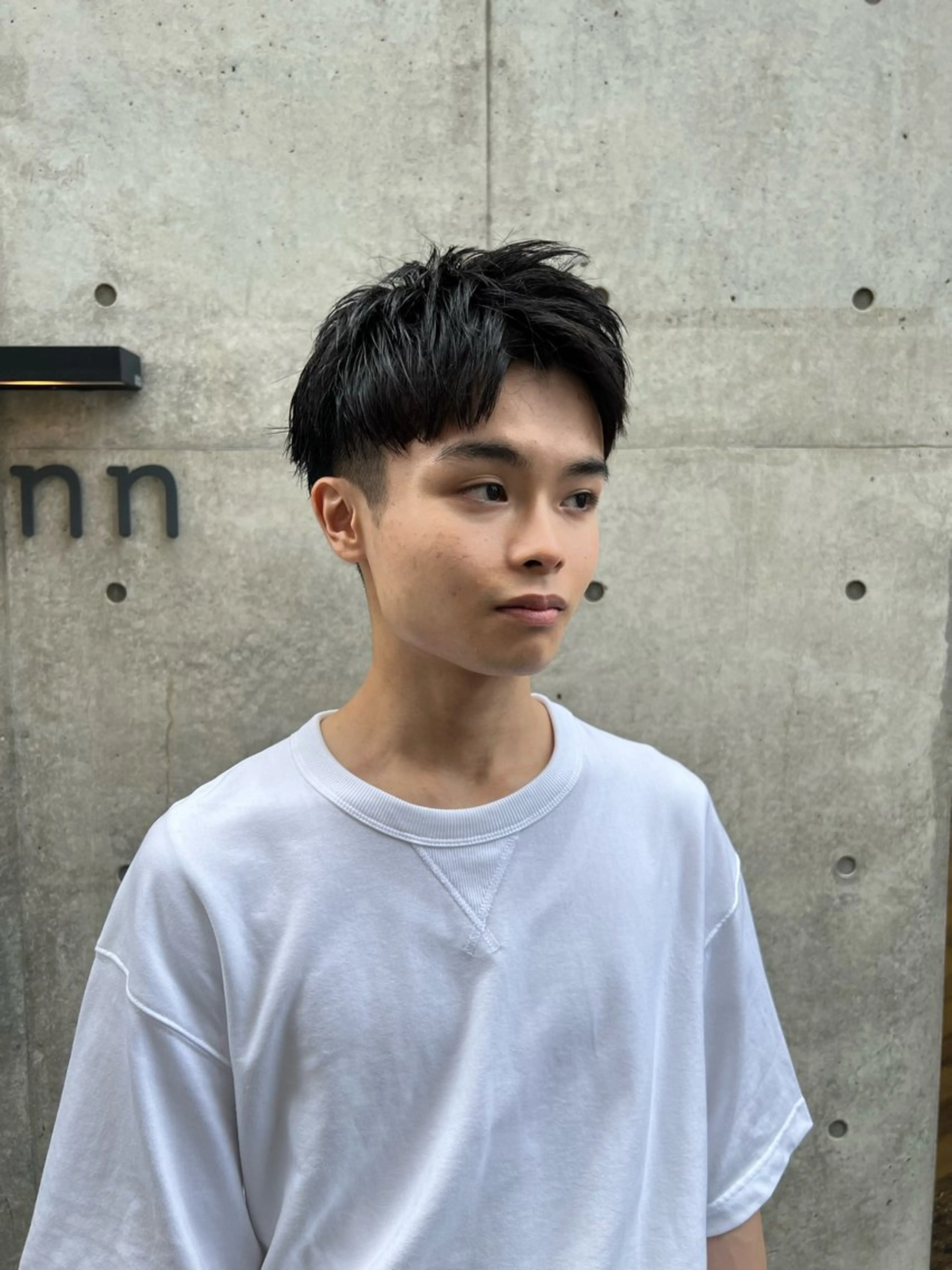 メンズ カット 大阪メンズパーマ /スパイキー/らいのヘアスタイル