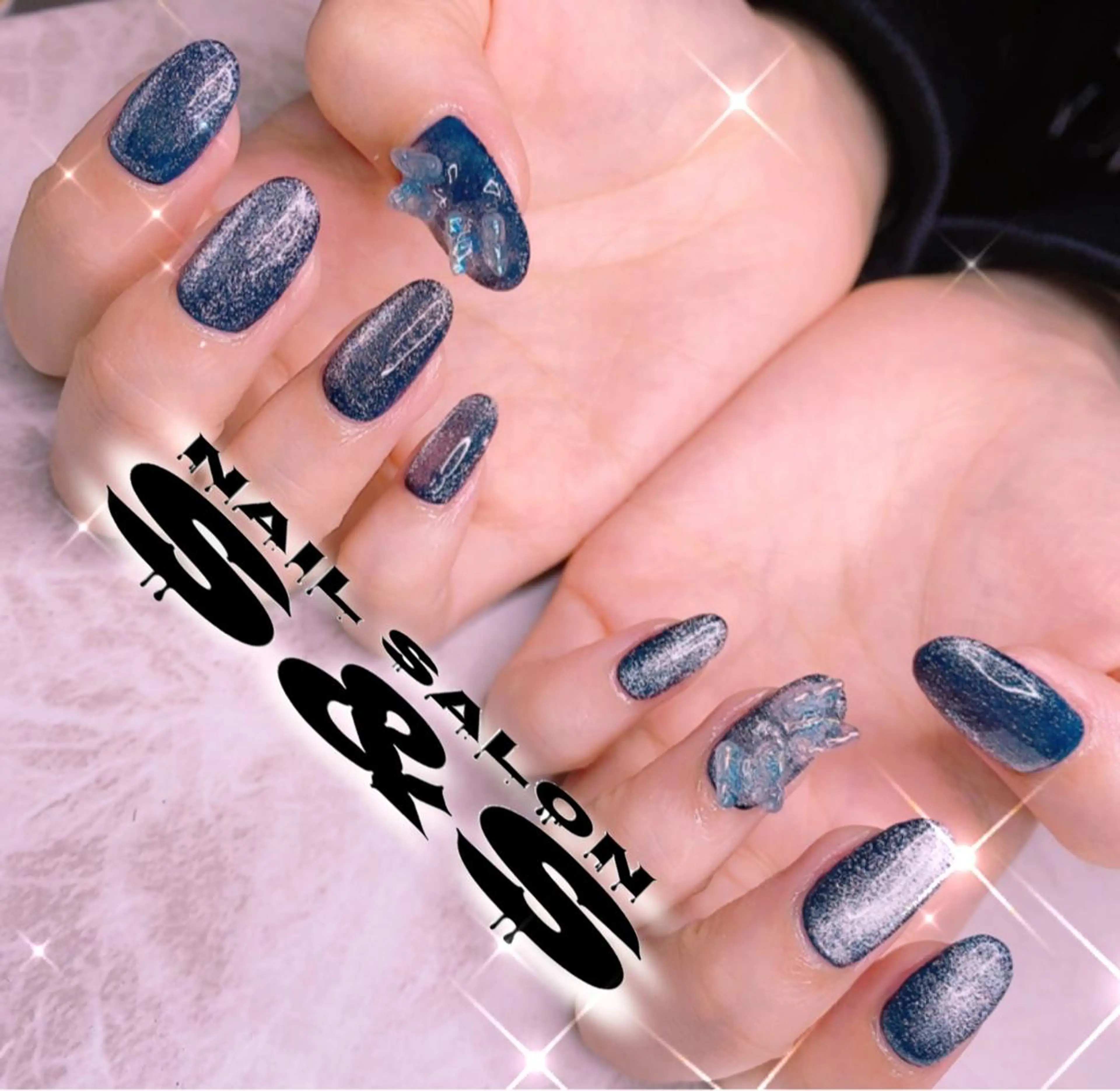 ネイル 長さ出し メンズネイル 持ち込み スカルプネイル S&S 村田小百合のネイルデザイン