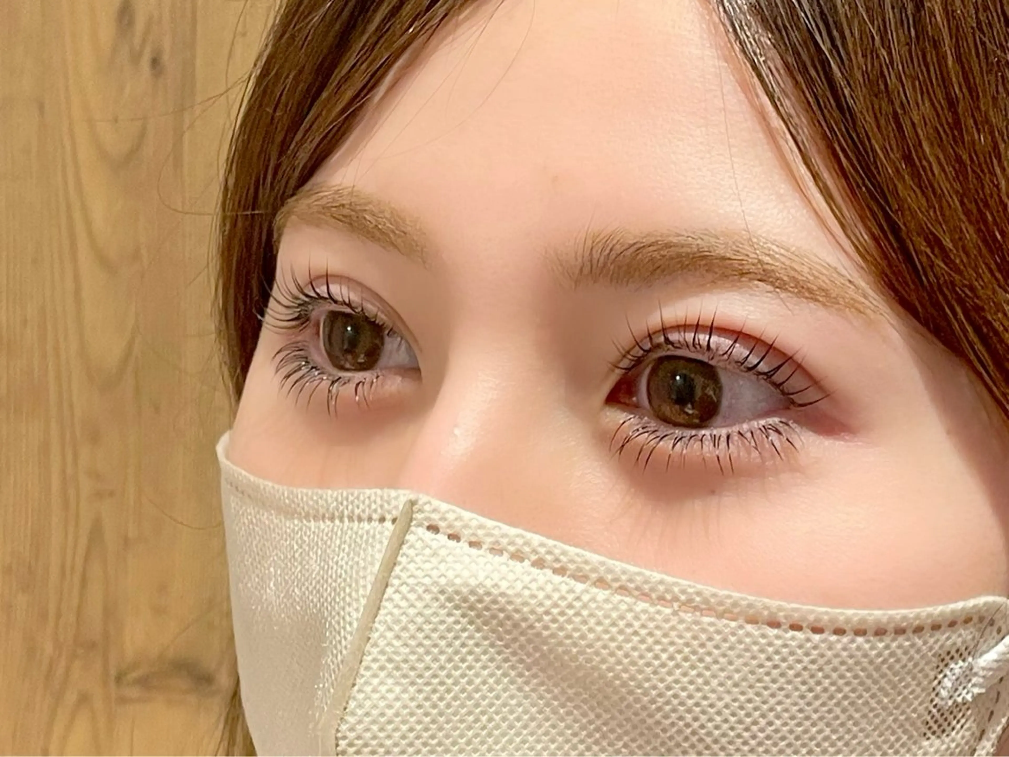 マツエク・マツパ まつげパーマ 下まつげエクステ ❤︎ kannoの眉毛・アイブロウイメージ