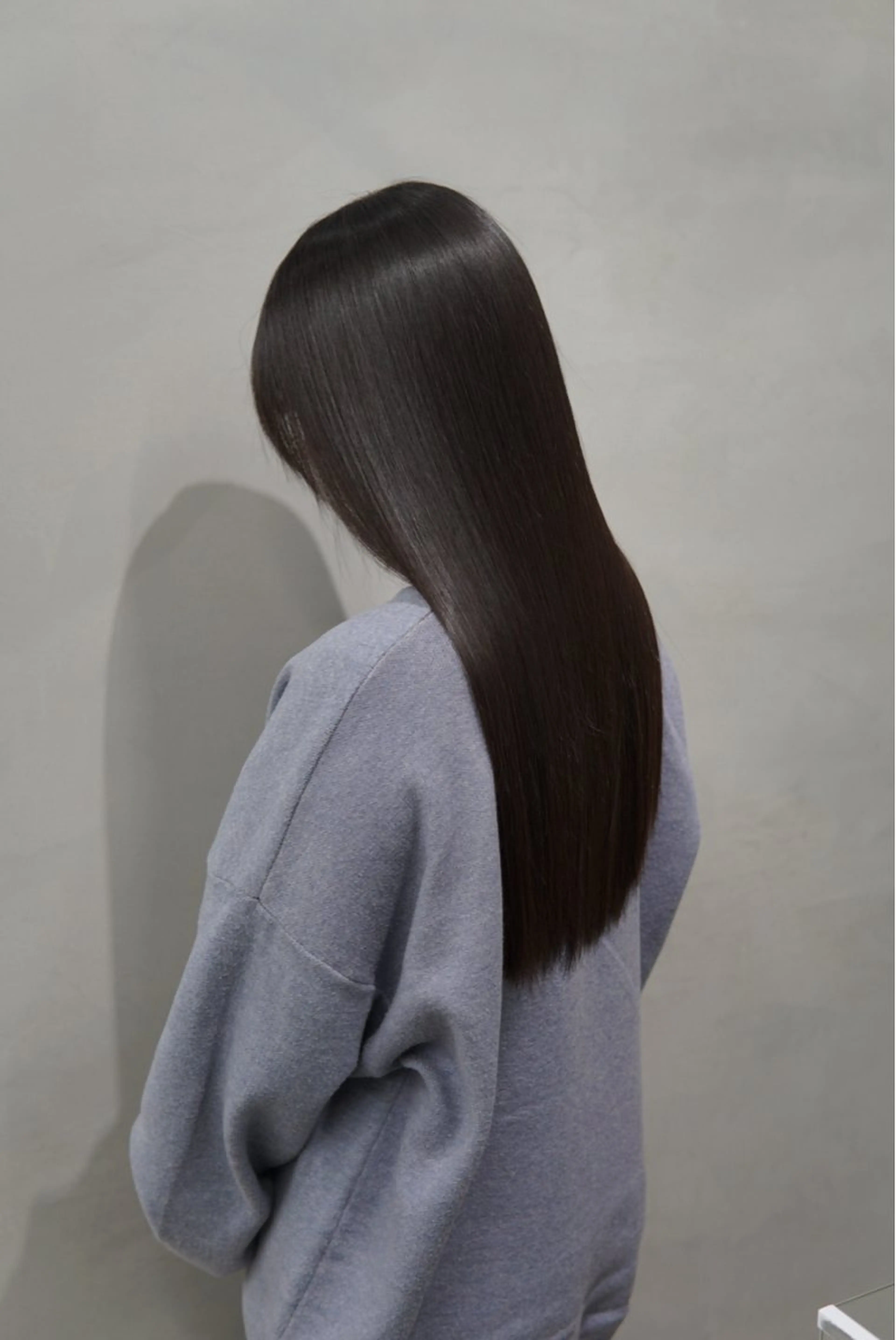 ロング 縮毛矯正 navile 銀座 角田 龍太のヘアスタイル