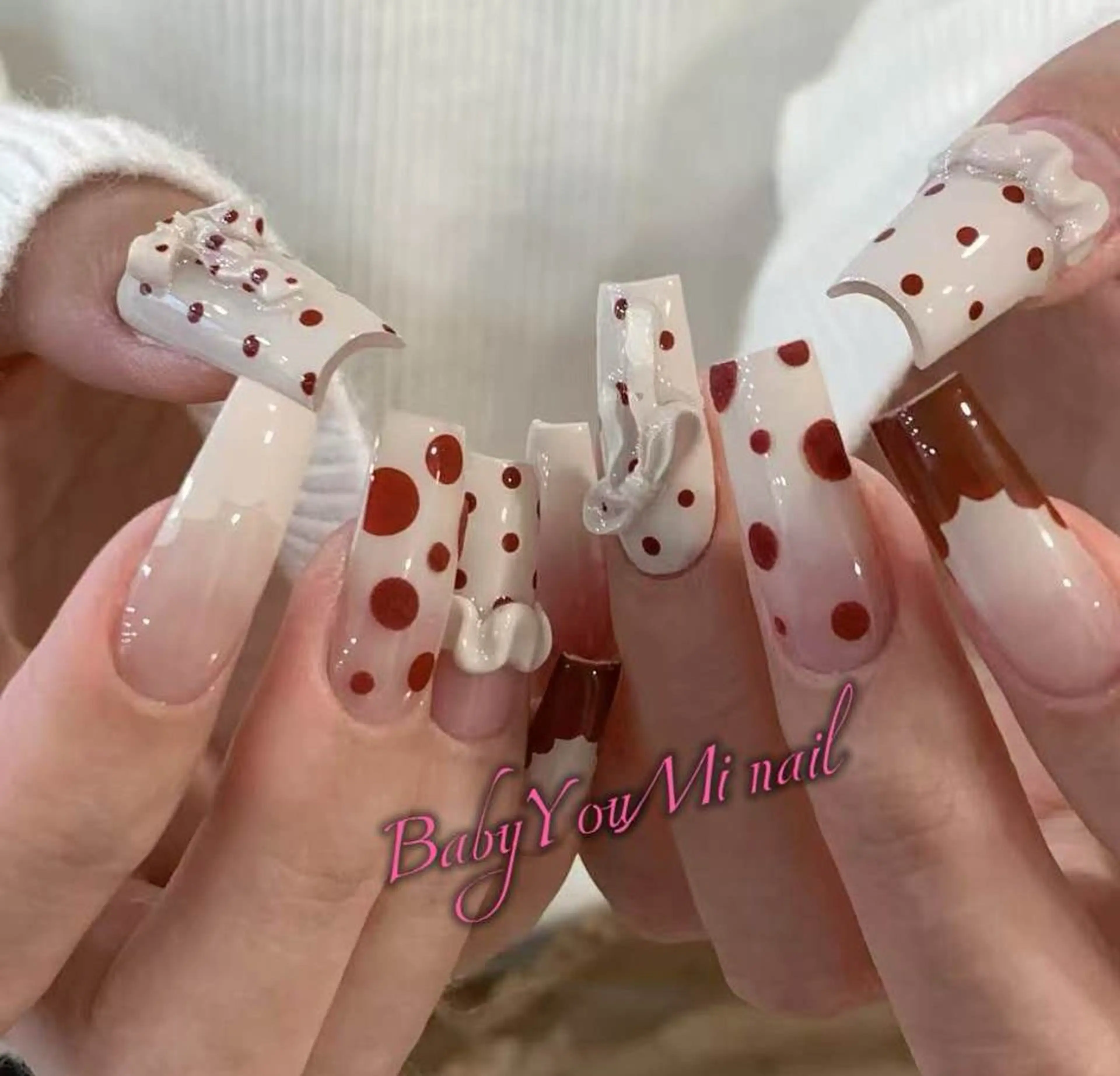 ネイル オーロラネイル 成人式 フットネイル フレンチネイル ジェルネイル ハンドネイル BabyYouMi nailのネイルデザイン