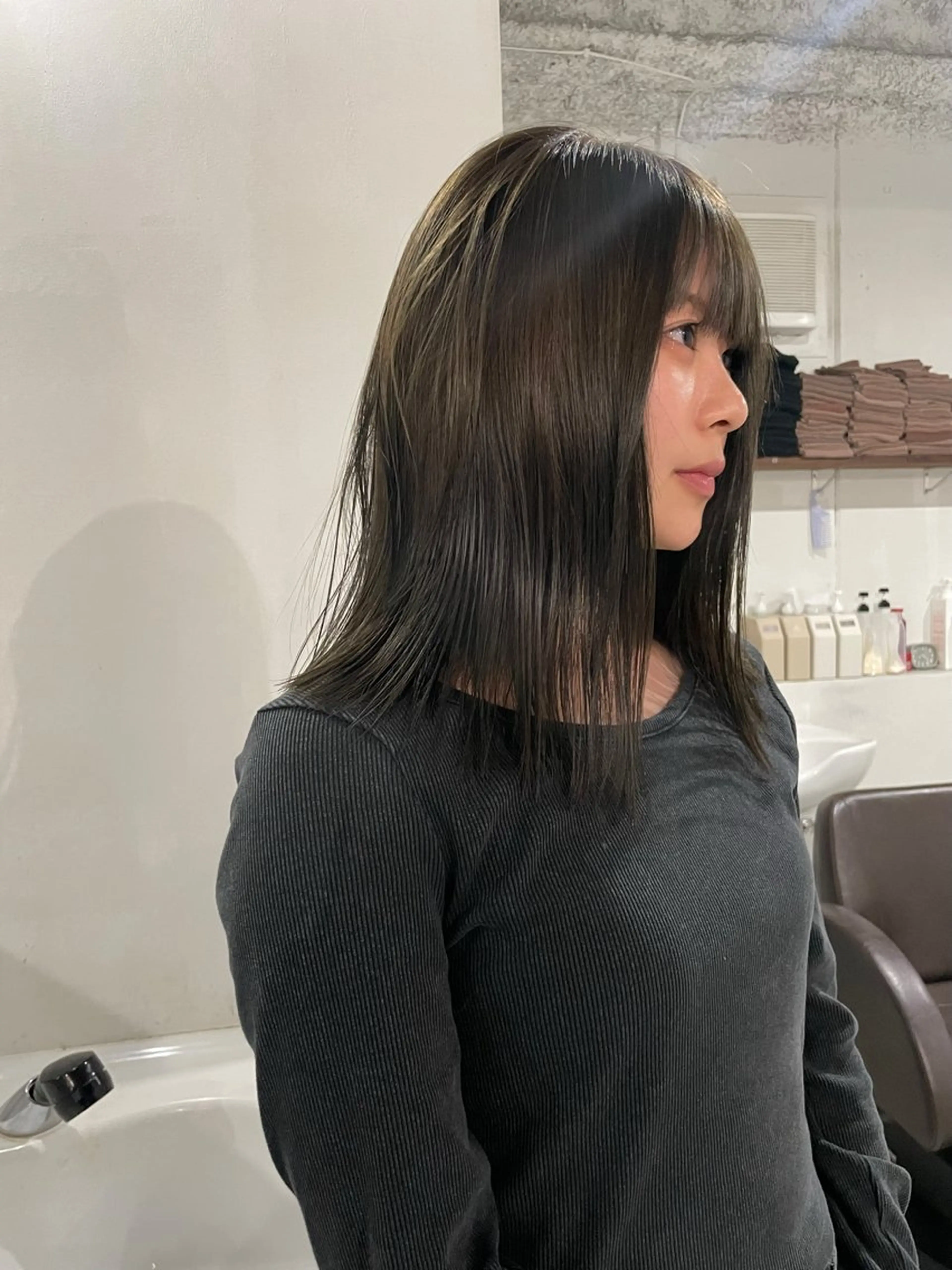 カラー 田代 さつきのヘアスタイル