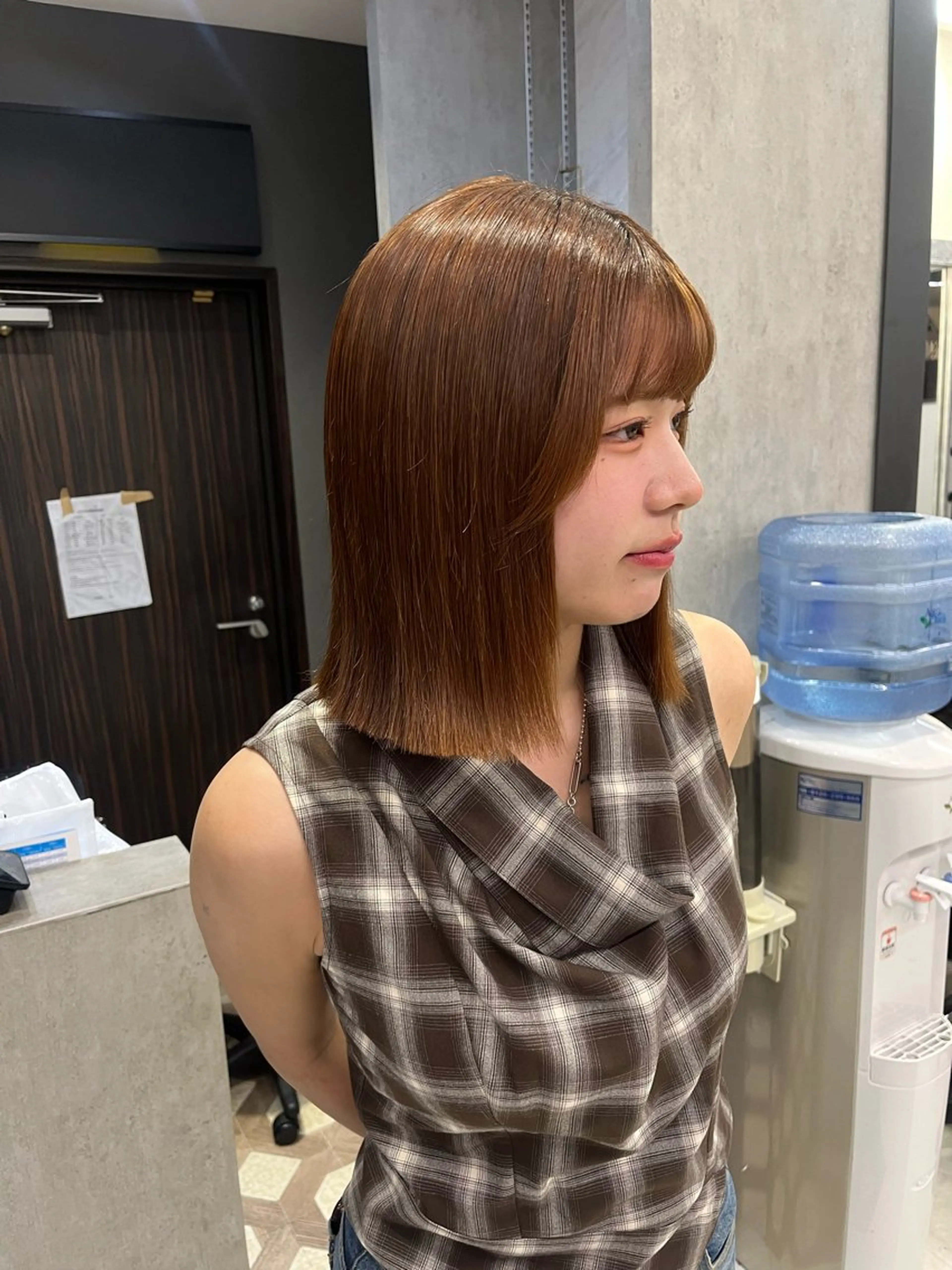 ミディアム ユイ☆ハイトーン ☆ブリーチデザインのヘアスタイル