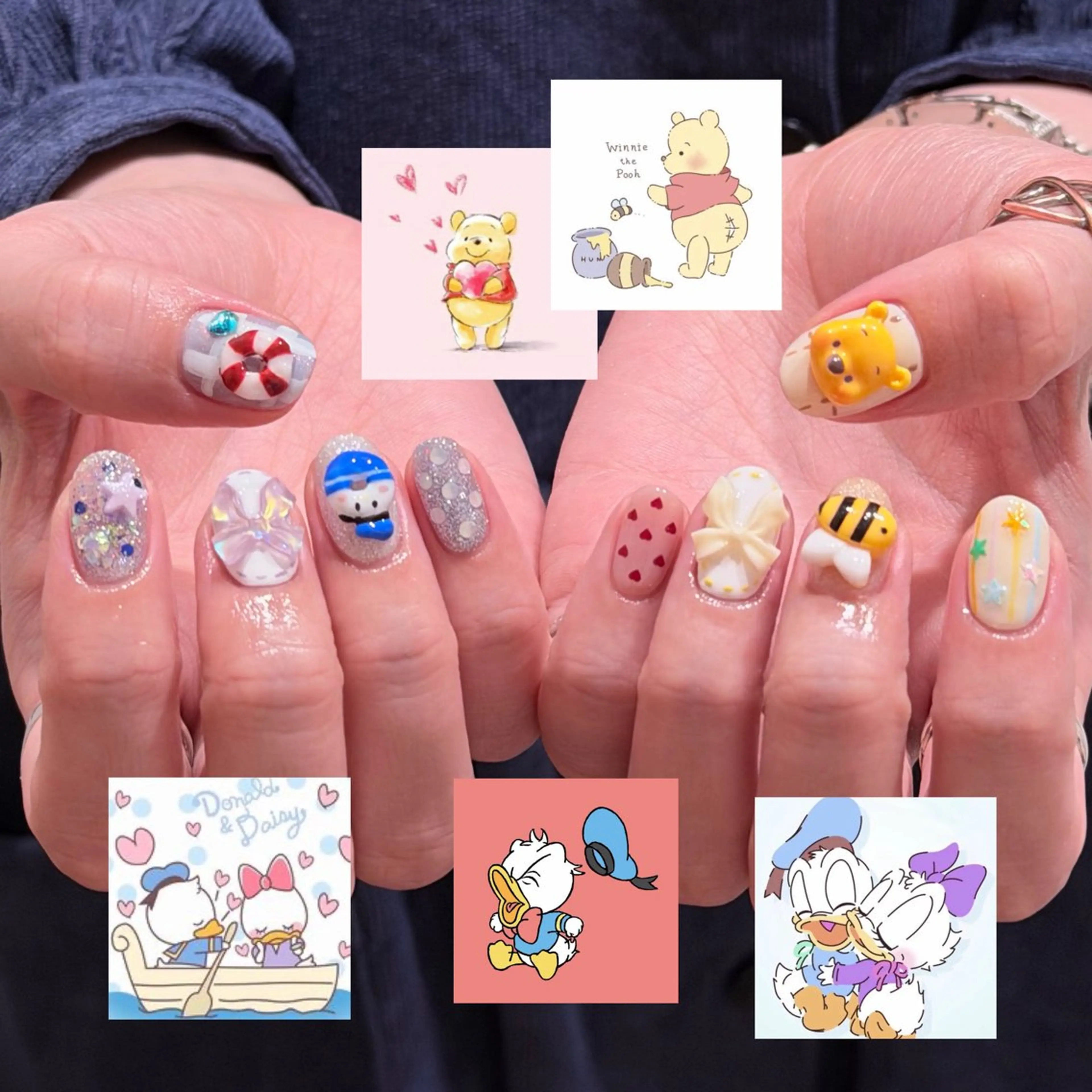 ネイル ハンドネイル 🎀 Hiyubi._.nail 🫧所属・🎀フェイ フェイ🫧💗のネイルデザイン
