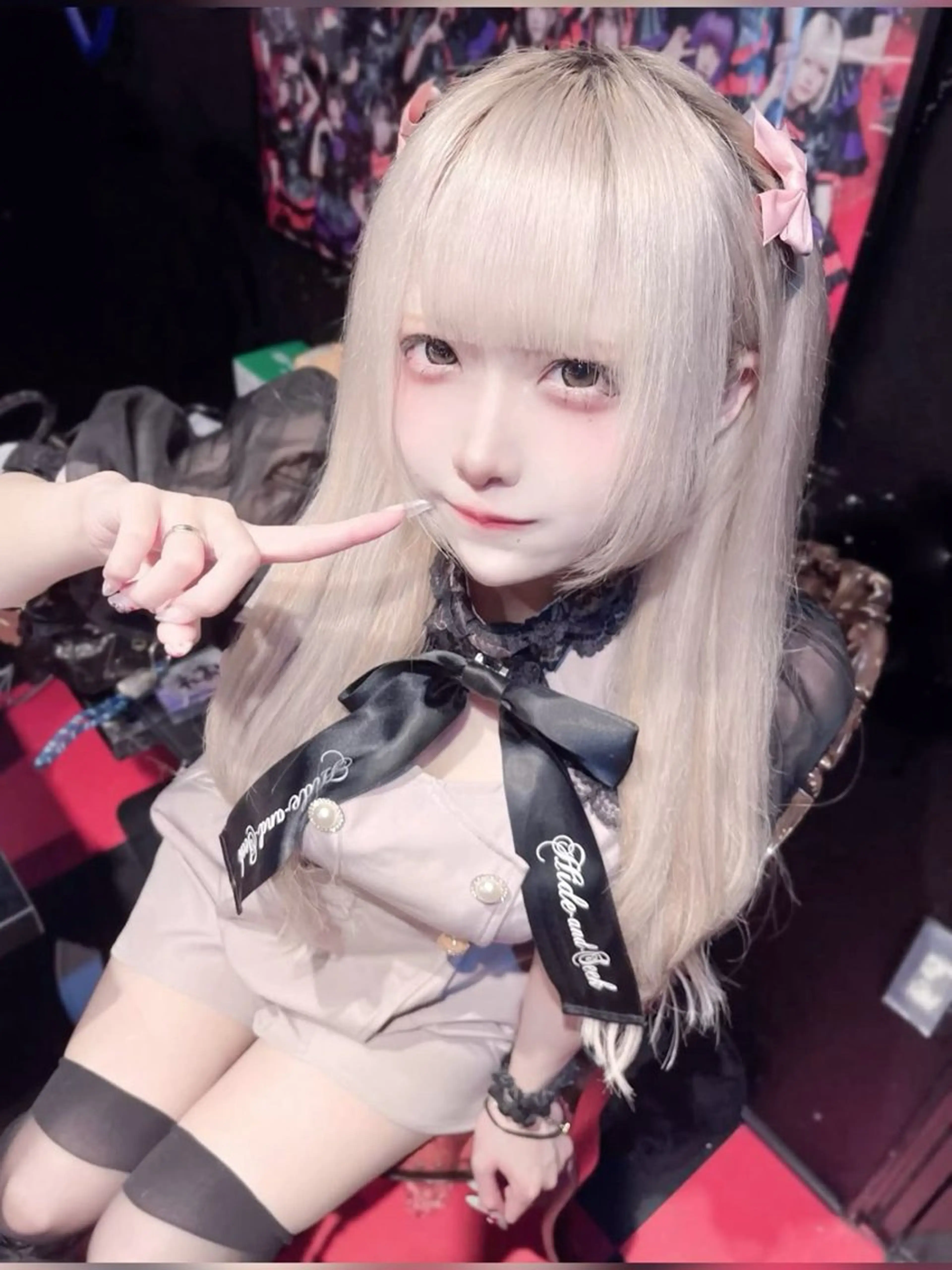 ロング カラー ブリーチ ケアブリーチ カット ヘアカラー トリートメント ✨Tiam渋谷✨ しゅけ／ハイトーンのヘアスタイル