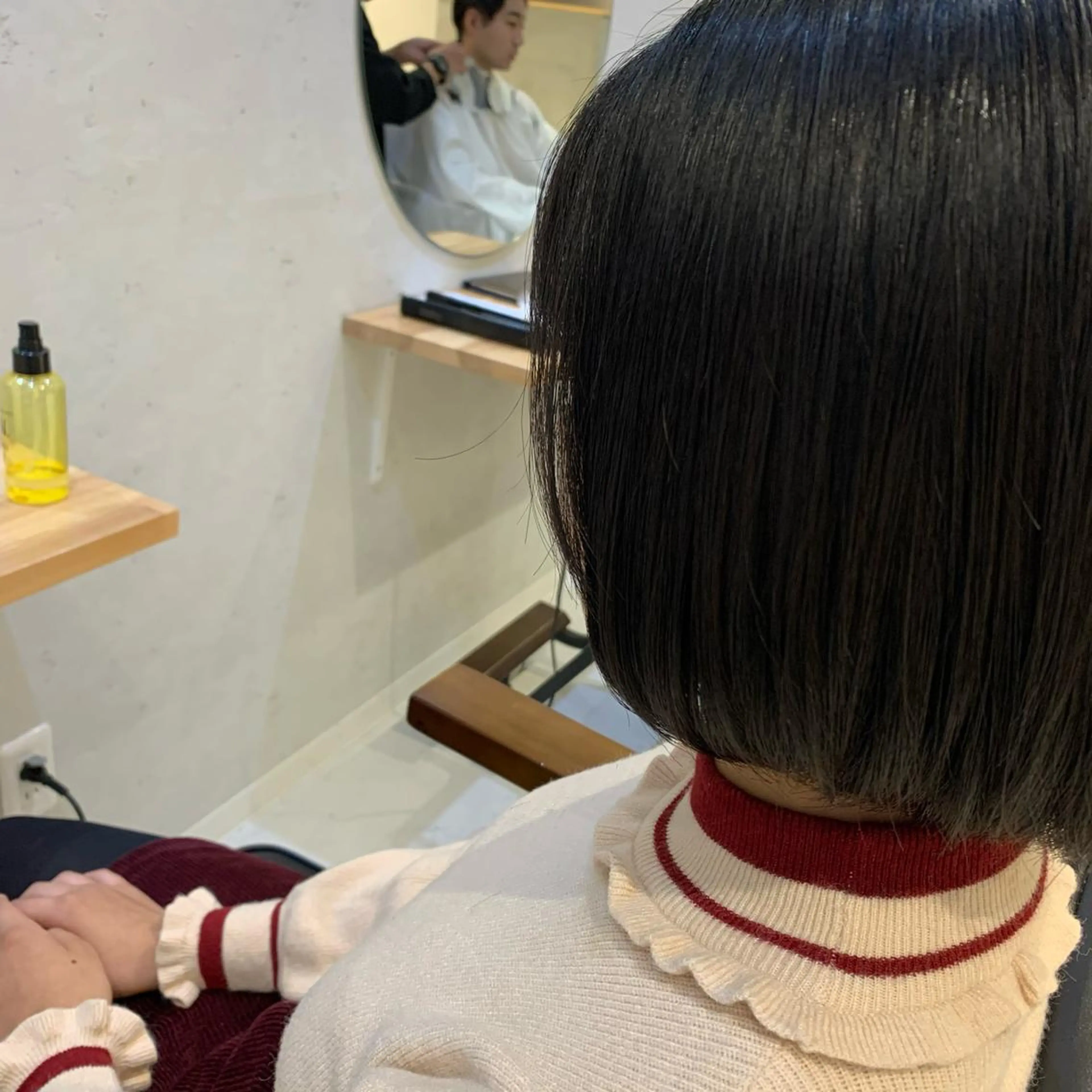 ショート ボブ 外山 実咲のヘアスタイル