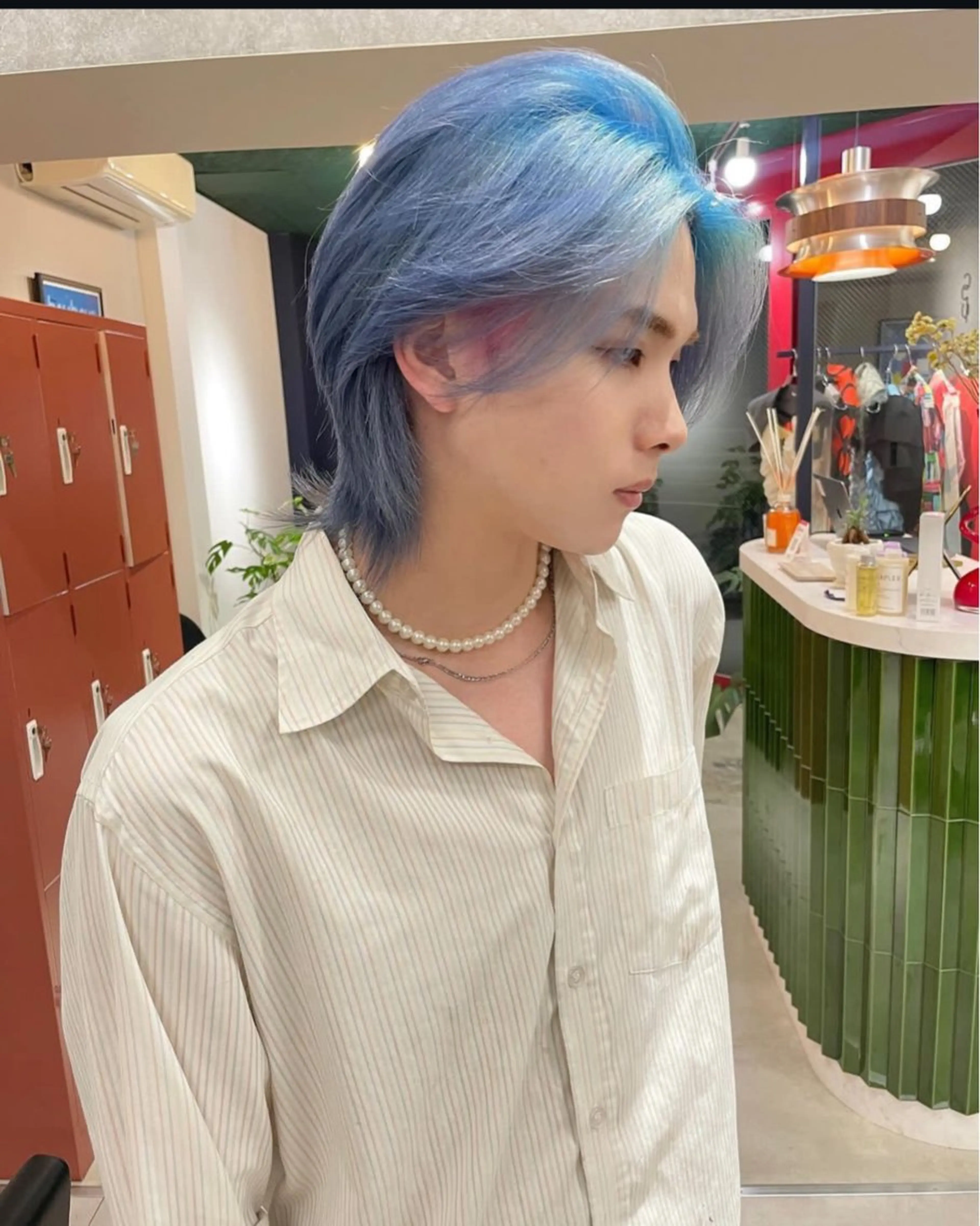 ショート カラー メンズ ナチュラル・ハイトー ン🏆HINOKIのヘアスタイル