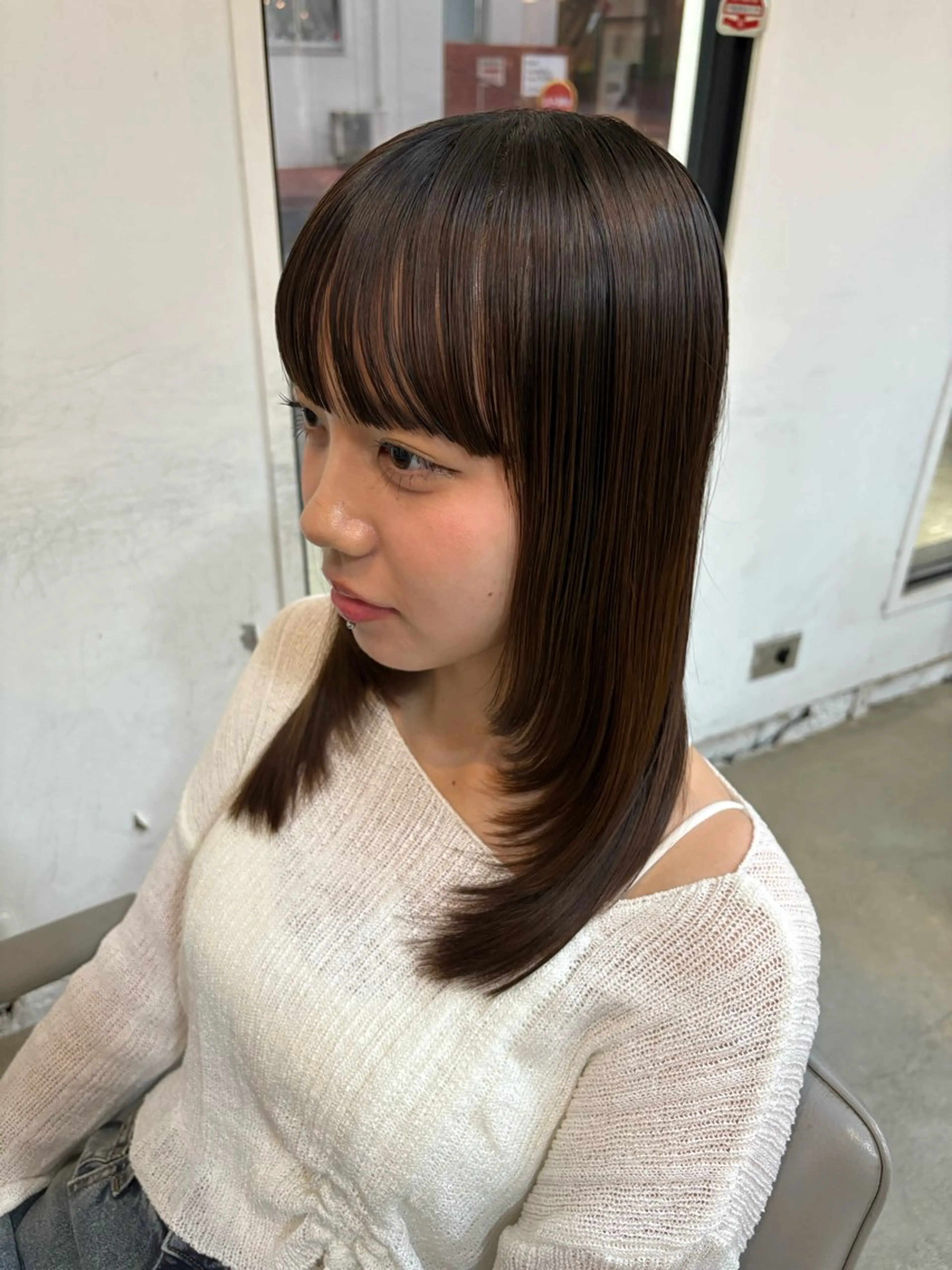 セミロング NOAHFLY所属・noahfly / maoのヘアスタイル