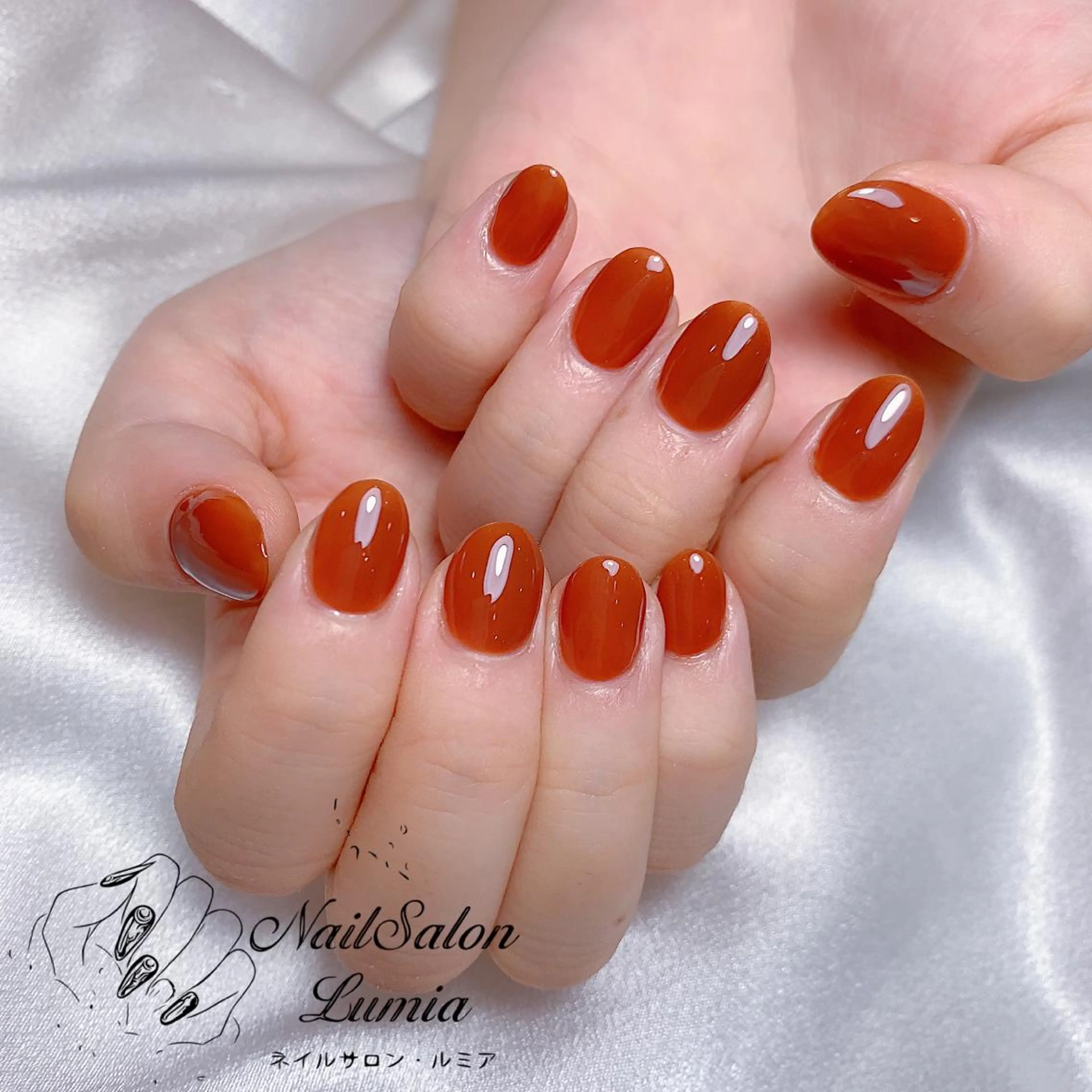 ネイル ハンドネイル ネイルサロン ルミア Lumia 店長のネイルデザイン