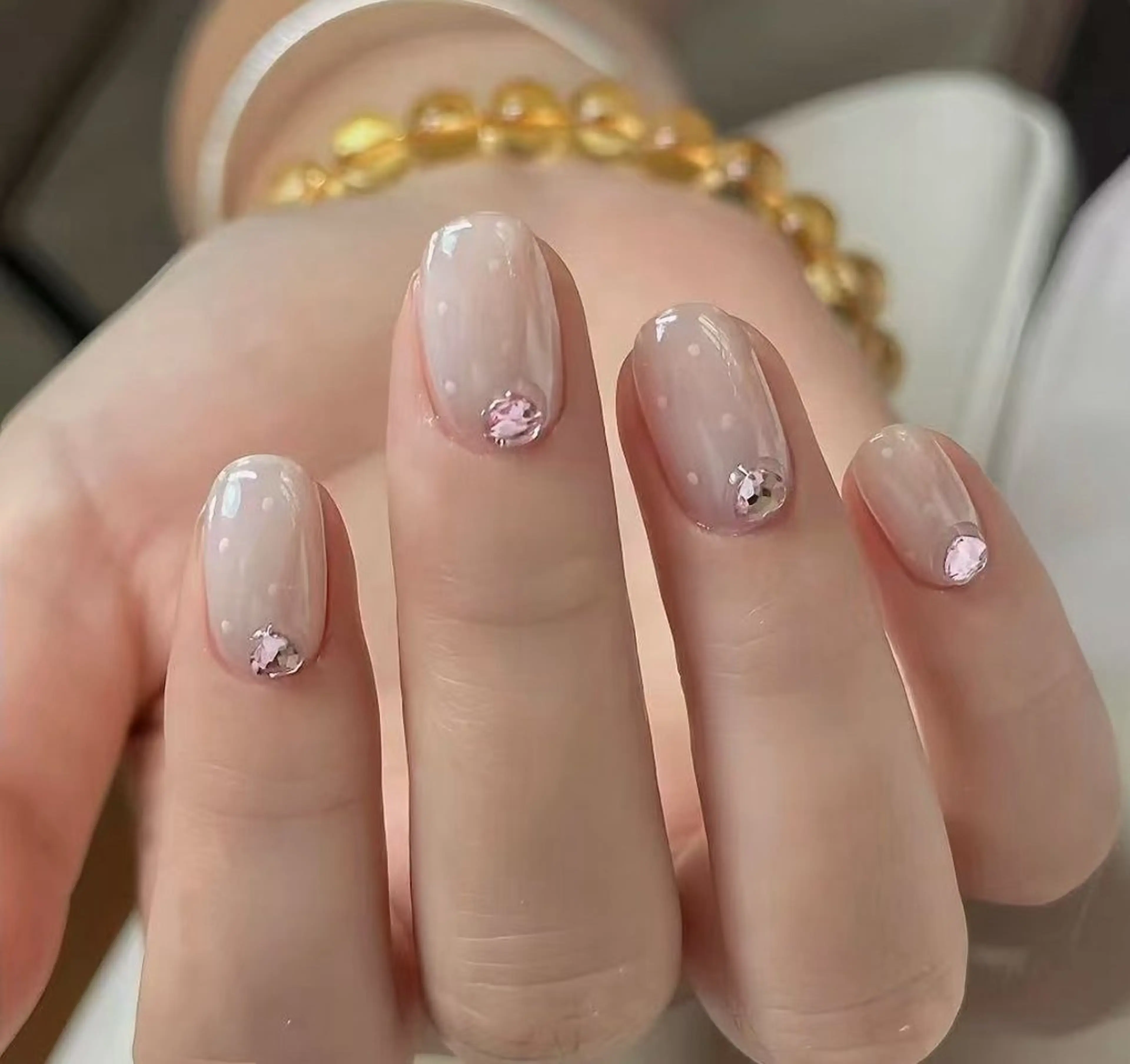 ネイル オーロラネイル フラワーネイル フットネイル フレンチネイル ジェルネイル ハンドネイル BabyYouMi nailのネイルデザイン