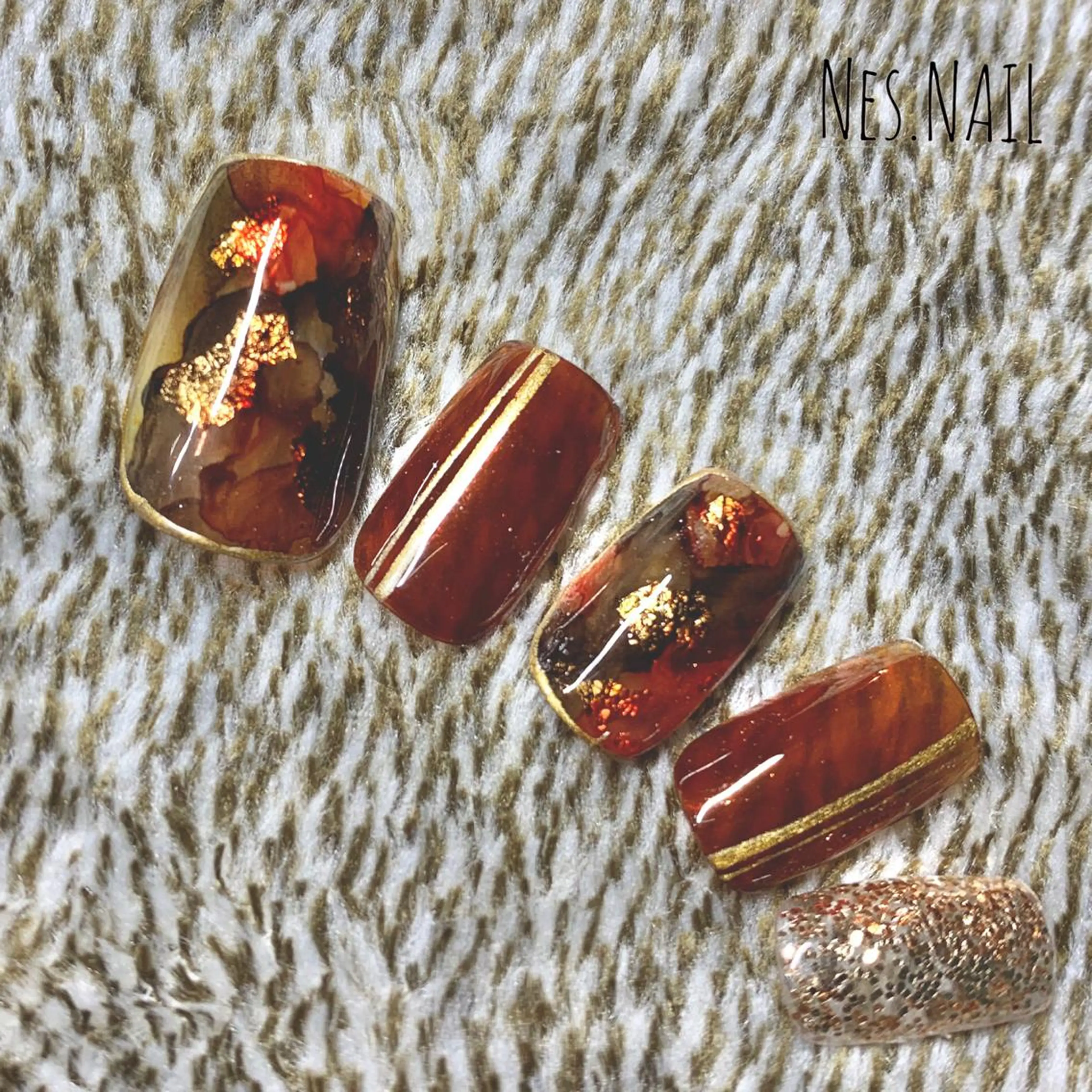 ネイル Nes.nail所属・🌼Nomura Yuko🌷のネイルデザイン