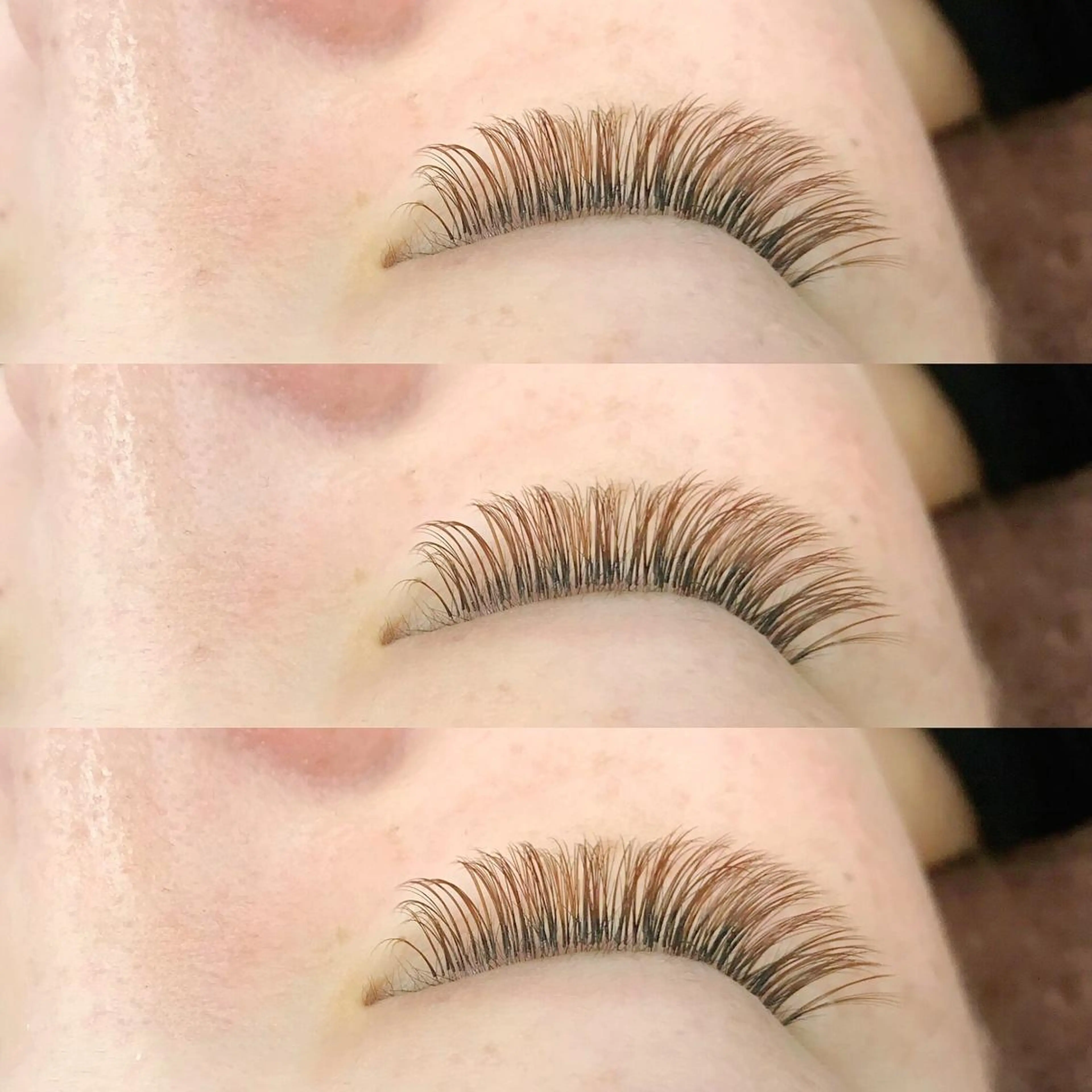 【限定価格】🤎ALLブラウン(4色)ボリュームラッシュ300本　ナチュラル感、透け感欲しい方必見☆の写真