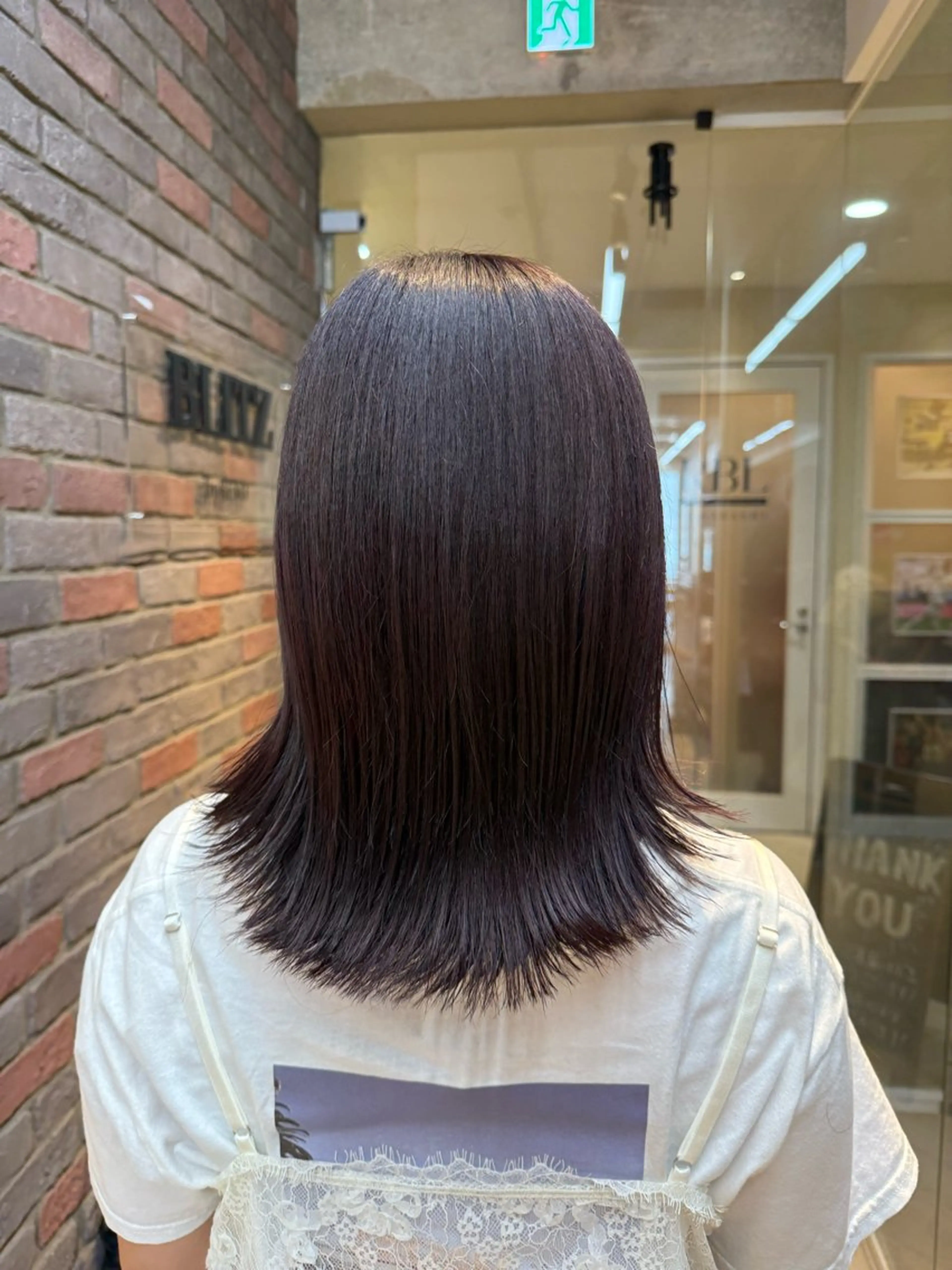 ミディアム カット 吉川 慶斗のヘアスタイル