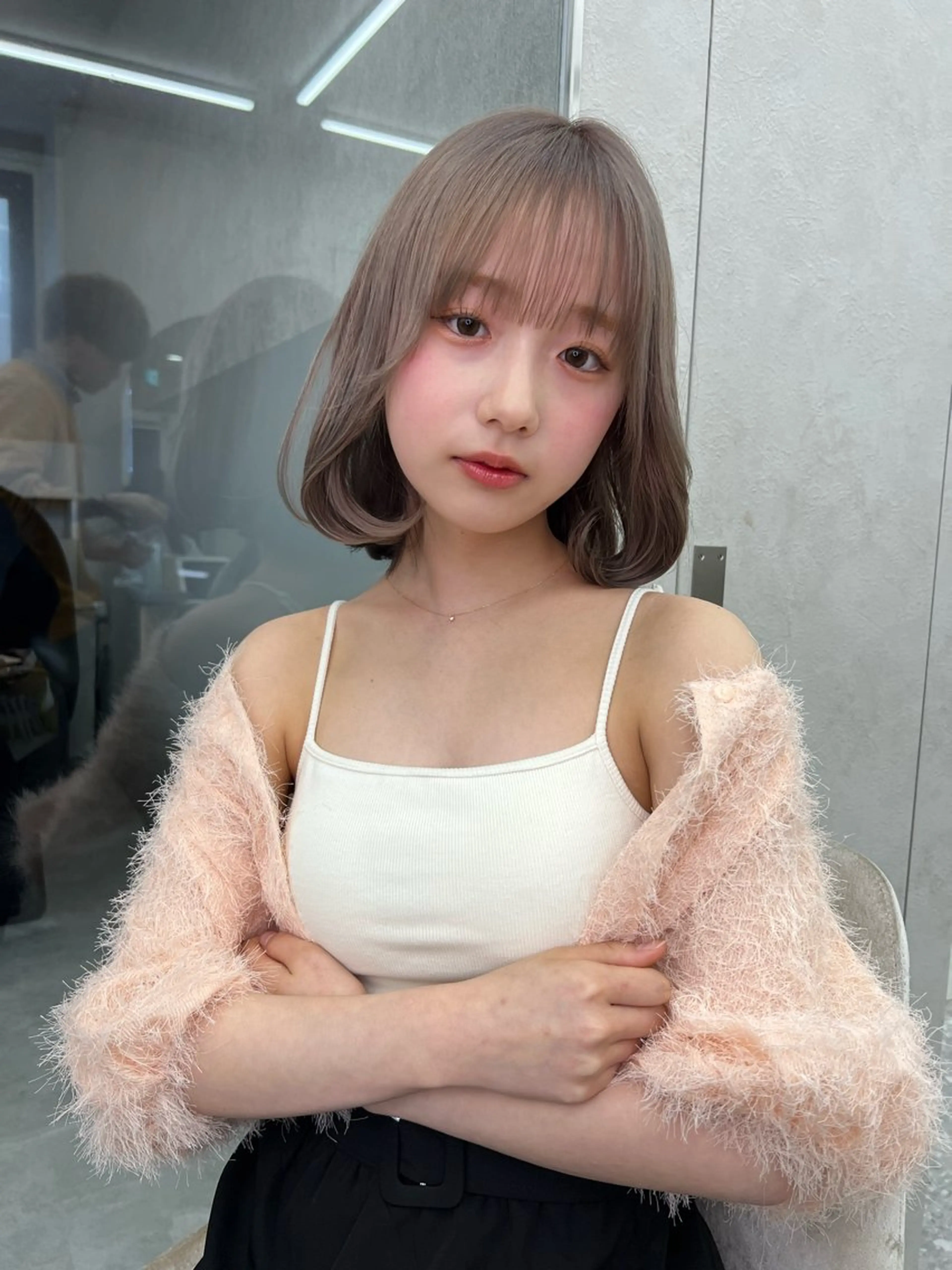 ショート カラー miel所属・ayano.🩵 mielのマツエク・マツパデザイン