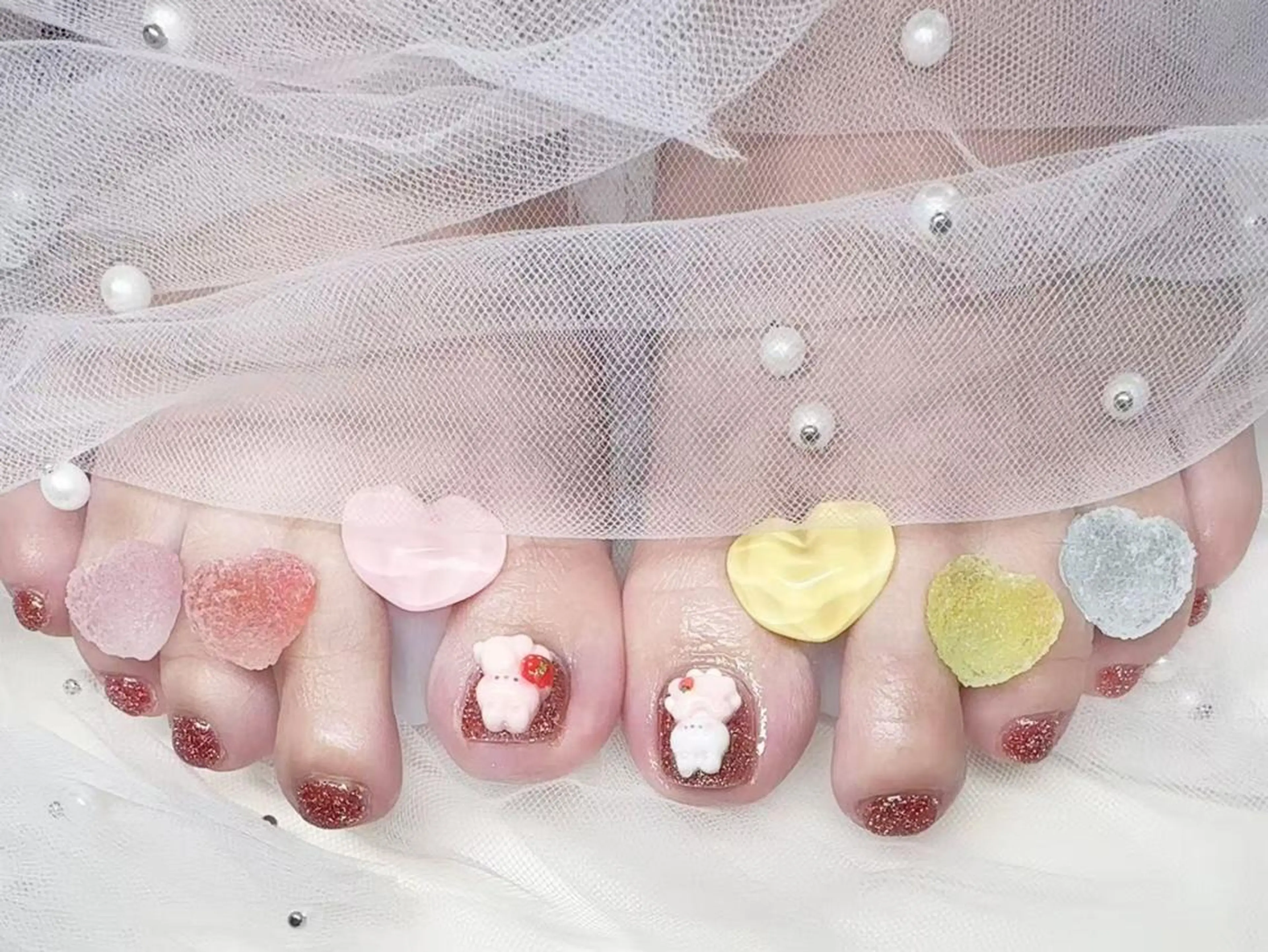 ネイル フットネイル T.Y nailのネイルデザイン