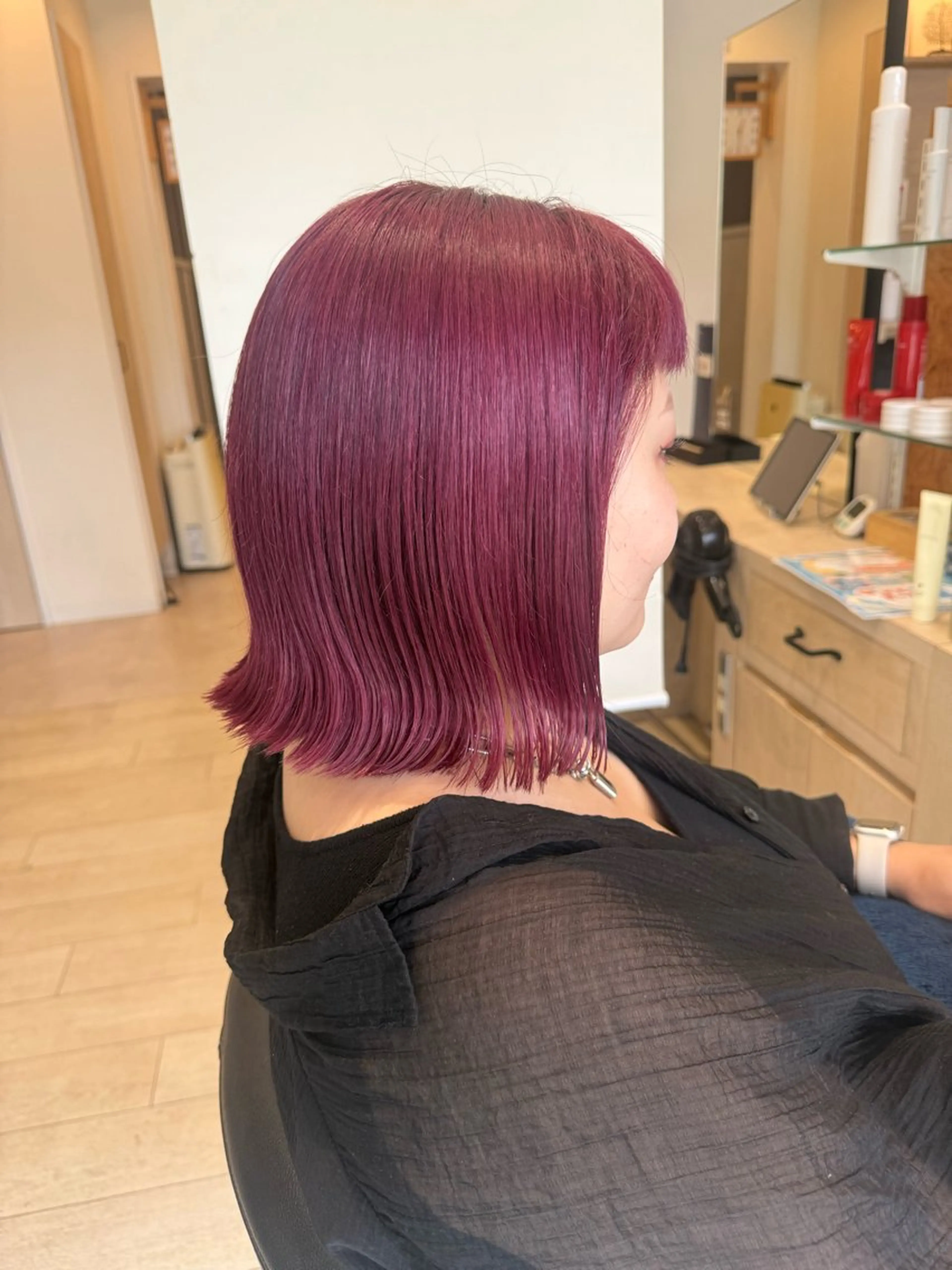 ショート 金子 彩心のヘアスタイル