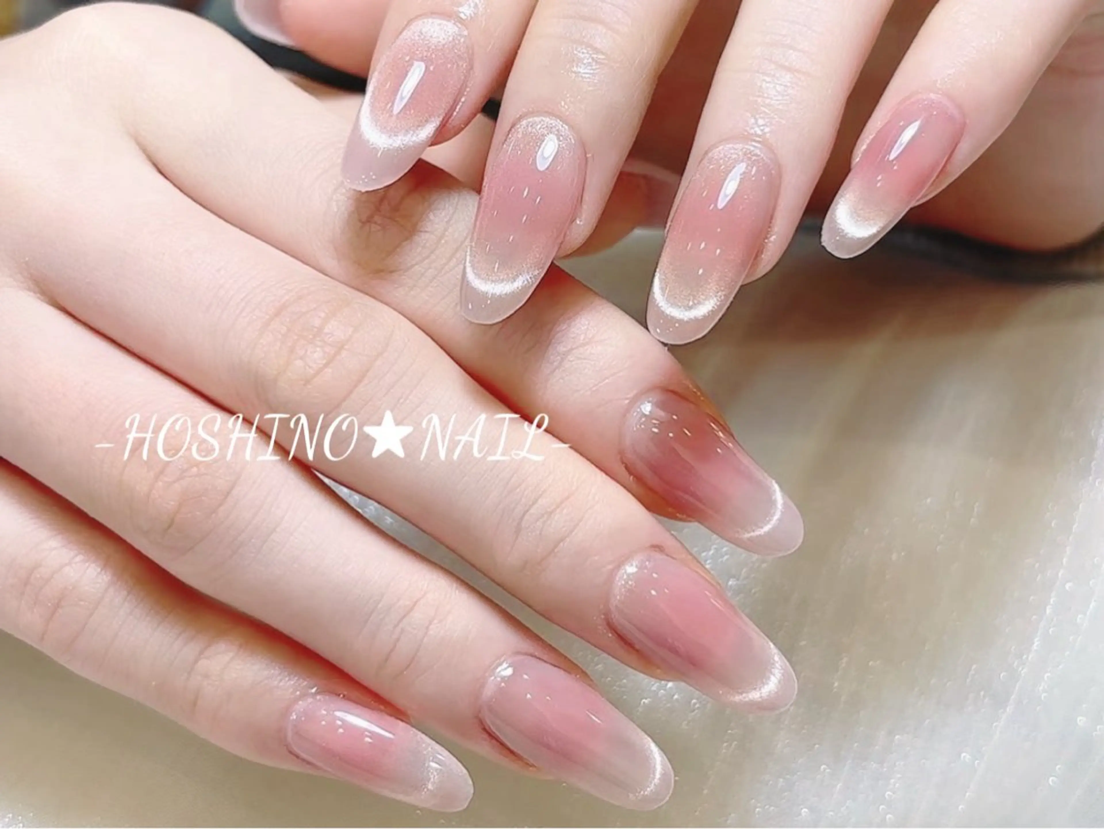 ネイル 長さ出し フットネイル ジェルネイル 韓国ネイル マグネットネイル ハンドネイル ★HOSHINO NAIL★新宿店のネイルデザイン