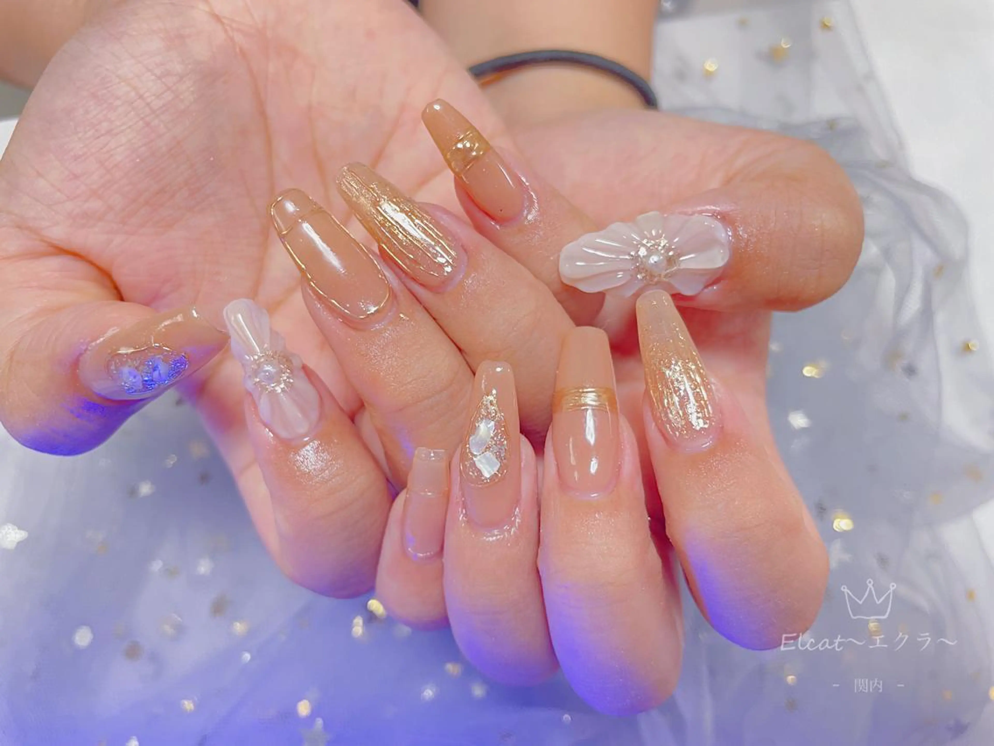 ネイル ハンドネイル ハンドケア ネイルサロンエクラ 🫧Shizukaのネイルデザイン