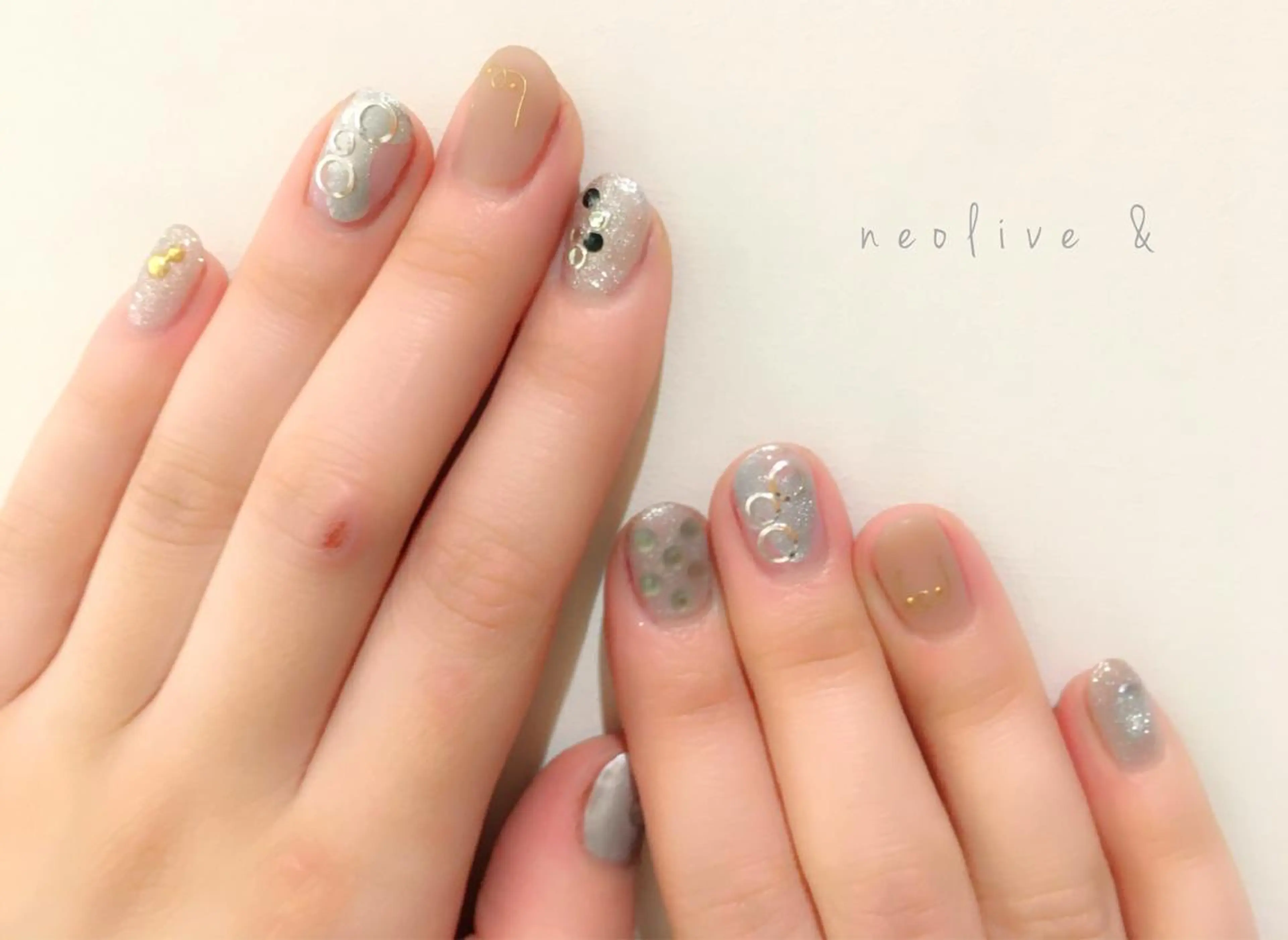 ネイル ニュアンスネイル Yuriko Omi パラジェル/渋谷のネイルデザイン