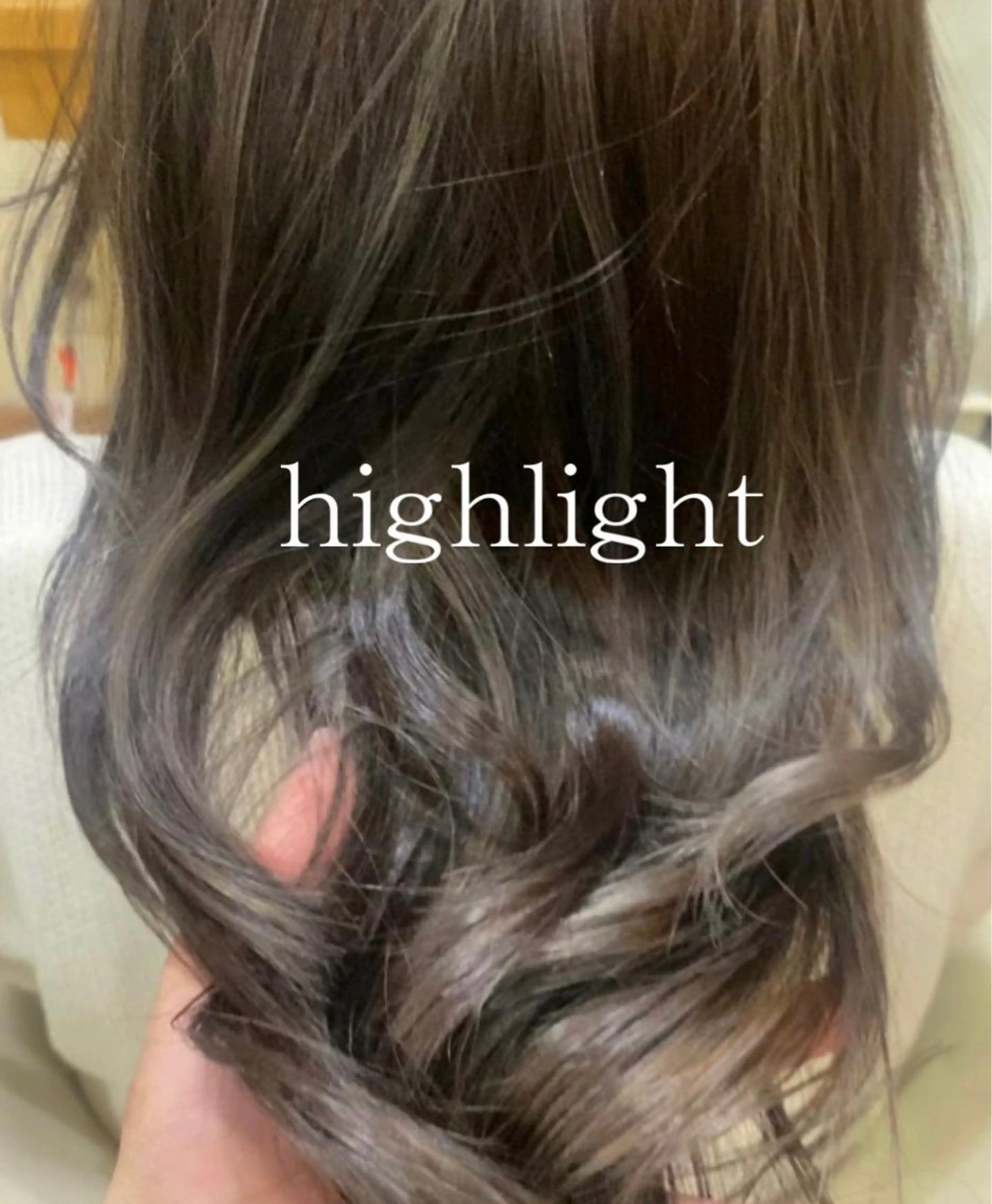 セミロング カラー enclair(アンクレール)所属・寺本 琴美のヘアスタイル