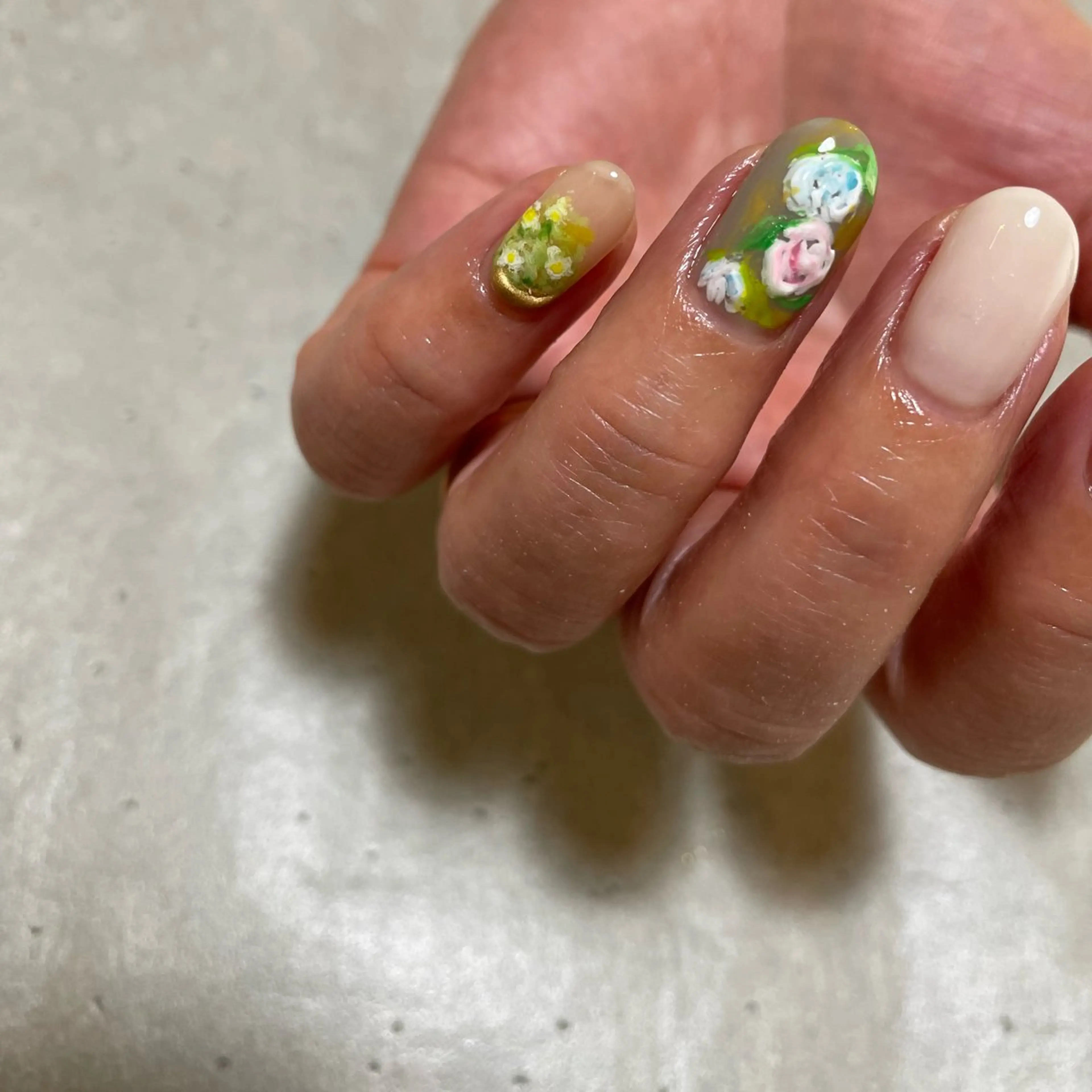 ネイル ハンドネイル RooM tani /個性派ニュアンスのネイルデザイン