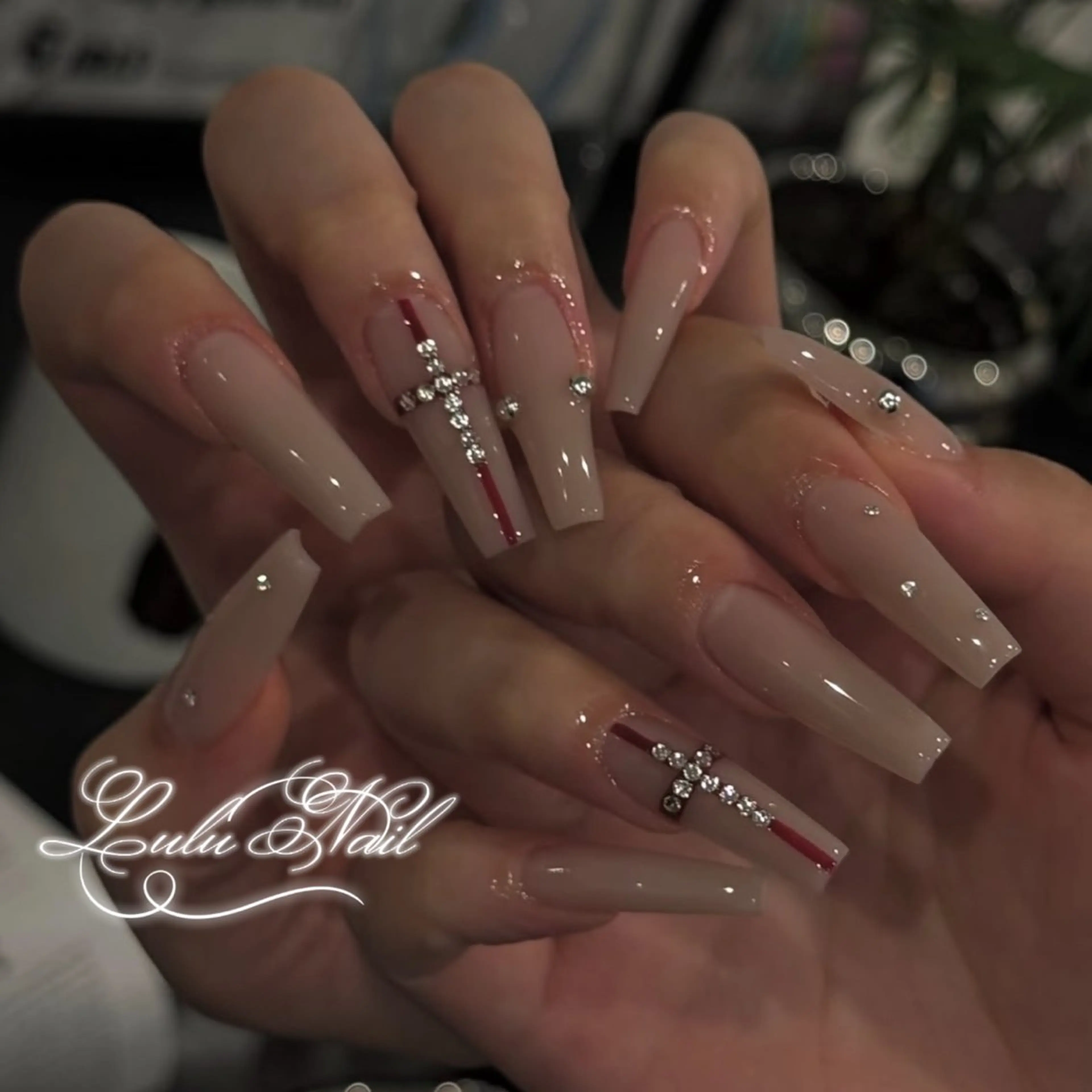 ネイル ハンドネイル Lulu Nail 🫧ユユのネイルデザイン