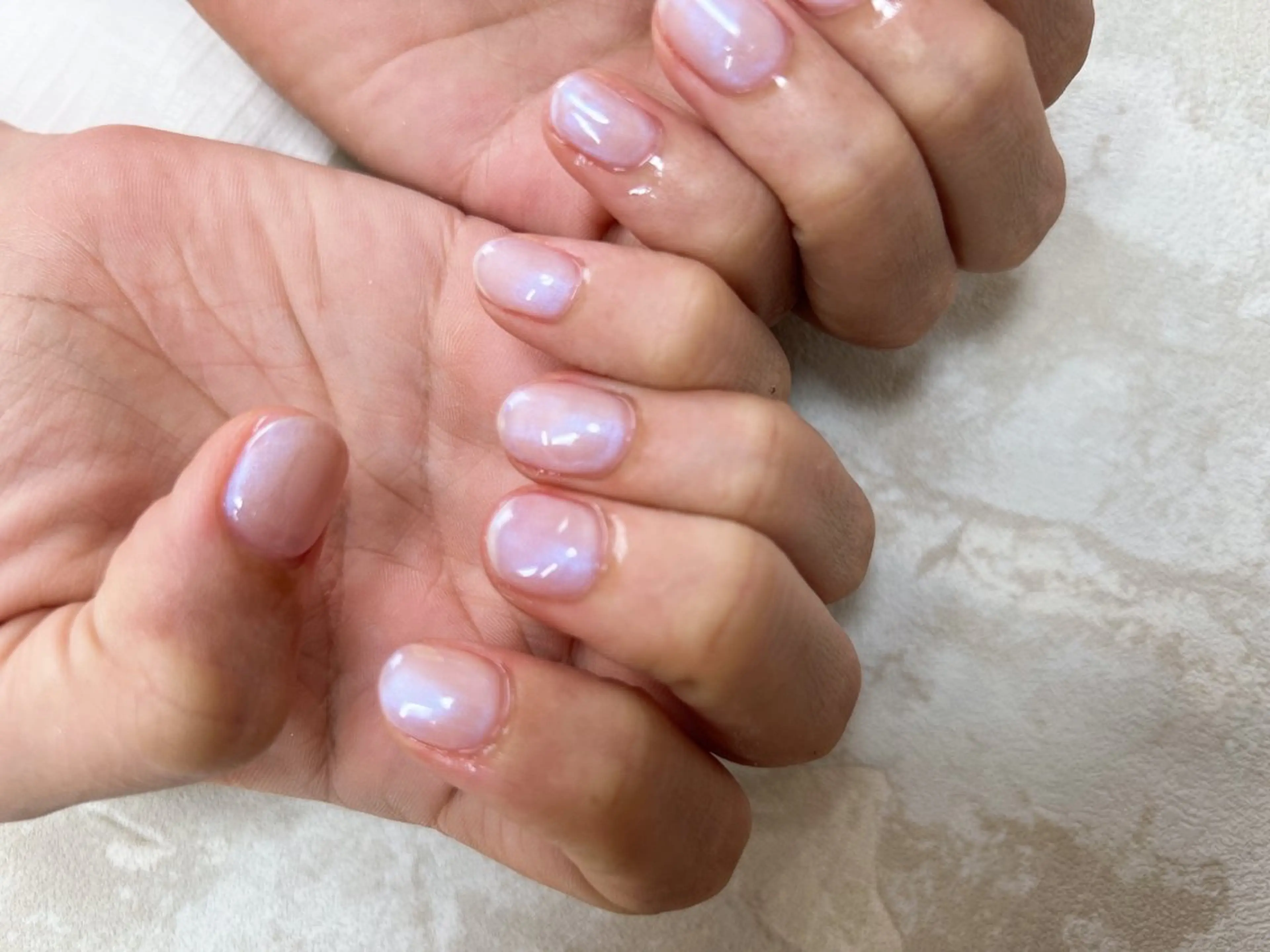 ネイル オーロラネイル coco nailのネイルデザイン