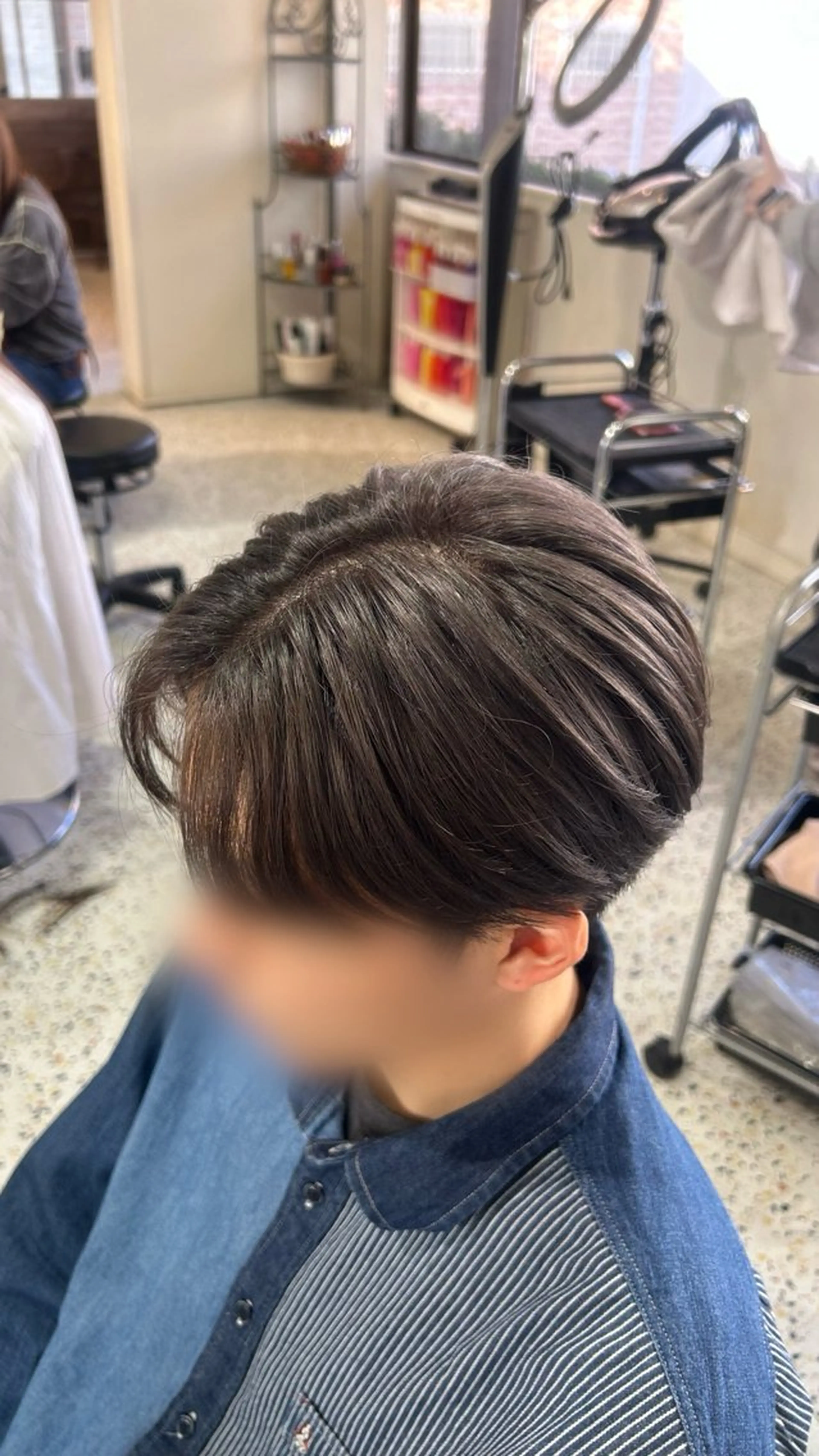 カラー メンズ ダークグレー ダークグレージュ グレージュ カット ヘアカラー あやな【メンズモデル 様募集中👦🏻】のヘアスタイル