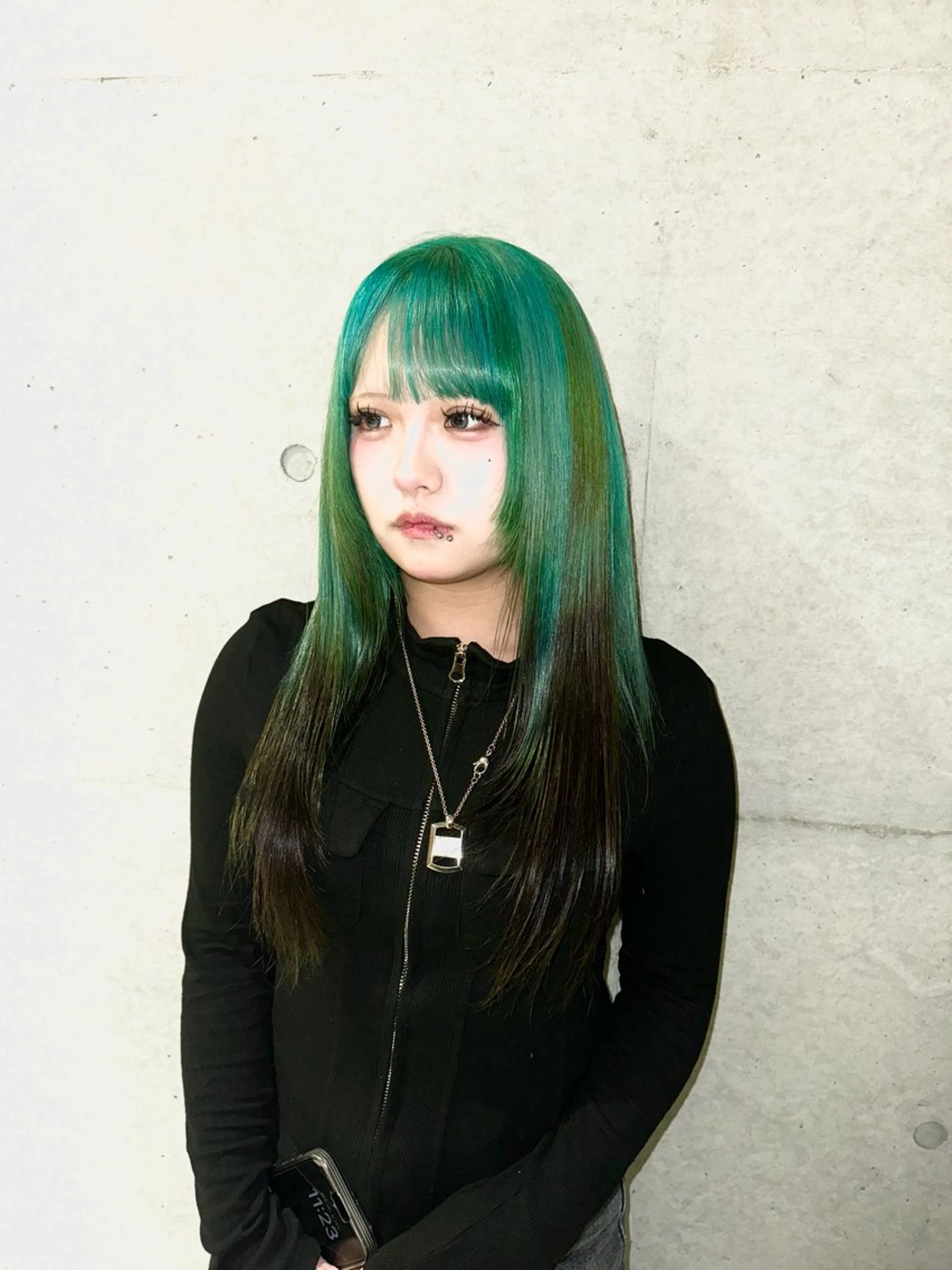 ロング カラー カット ヘアカラー トリートメント デザインカラー⭐︎★ 🐆hyo🐆のヘアスタイル