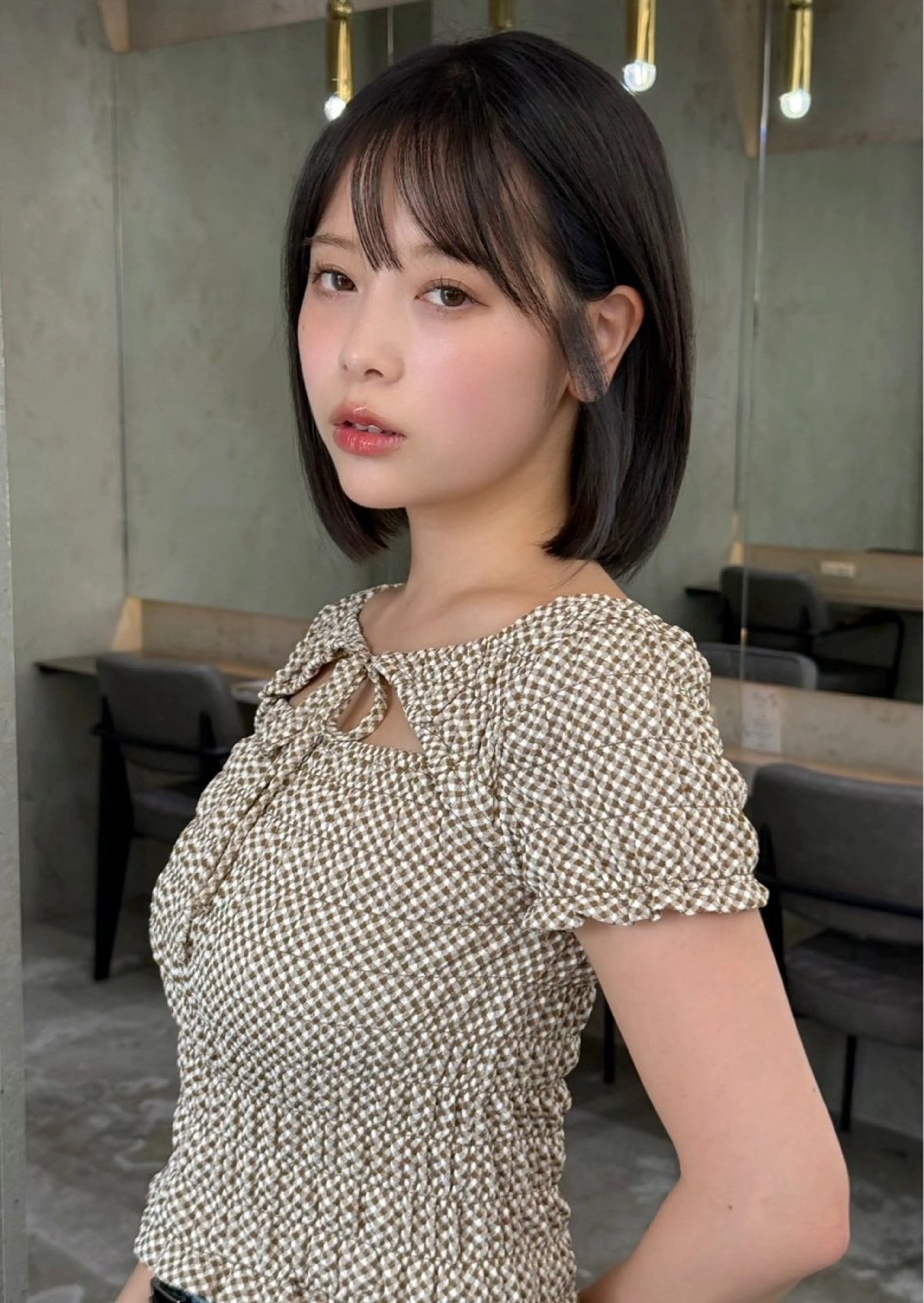 韓国ヘア/美髪矯正/ Haruna🦋のヘアスタイル