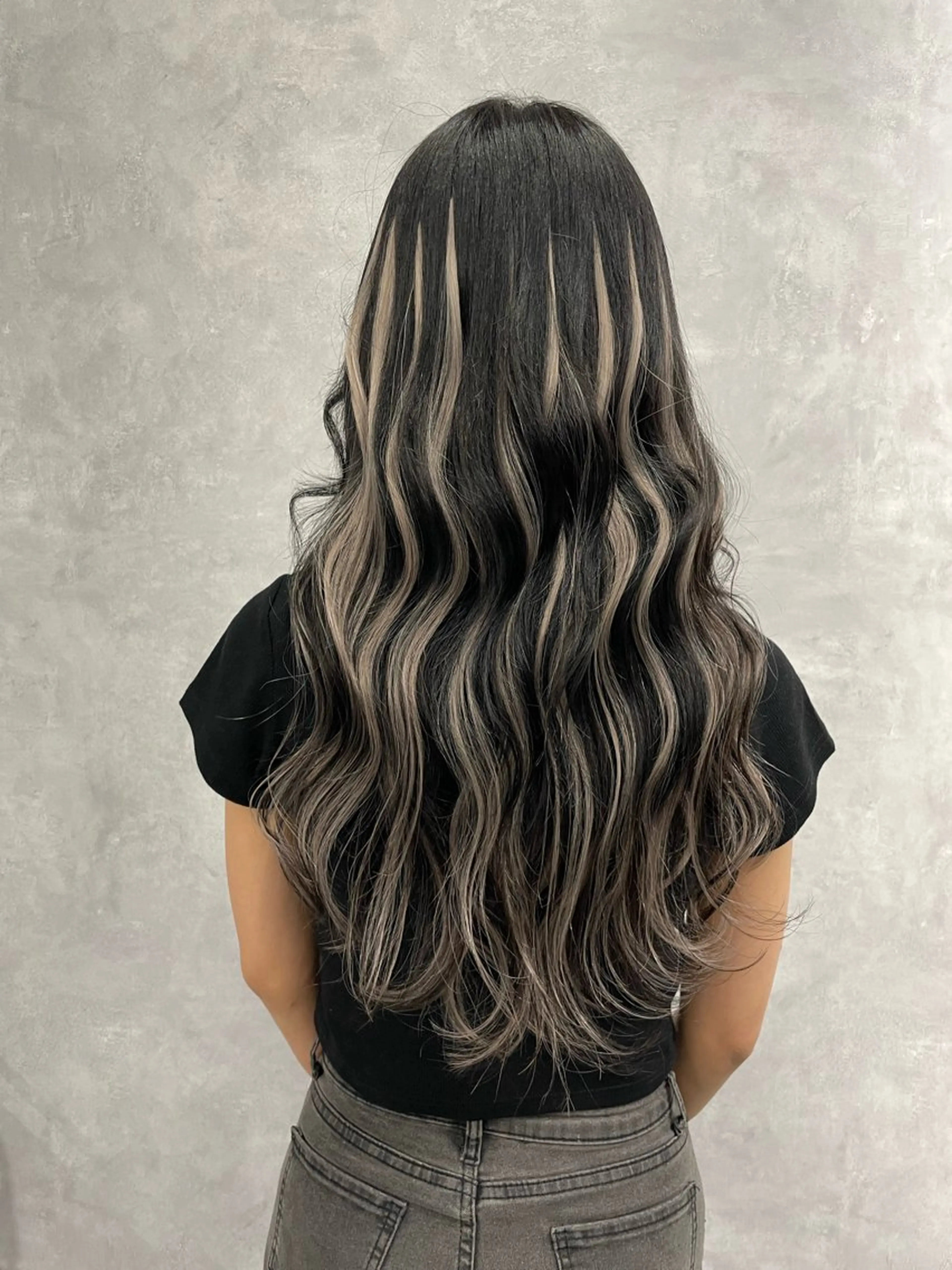 ロング プルエクステ エクステ 江田 悠真のヘアスタイル