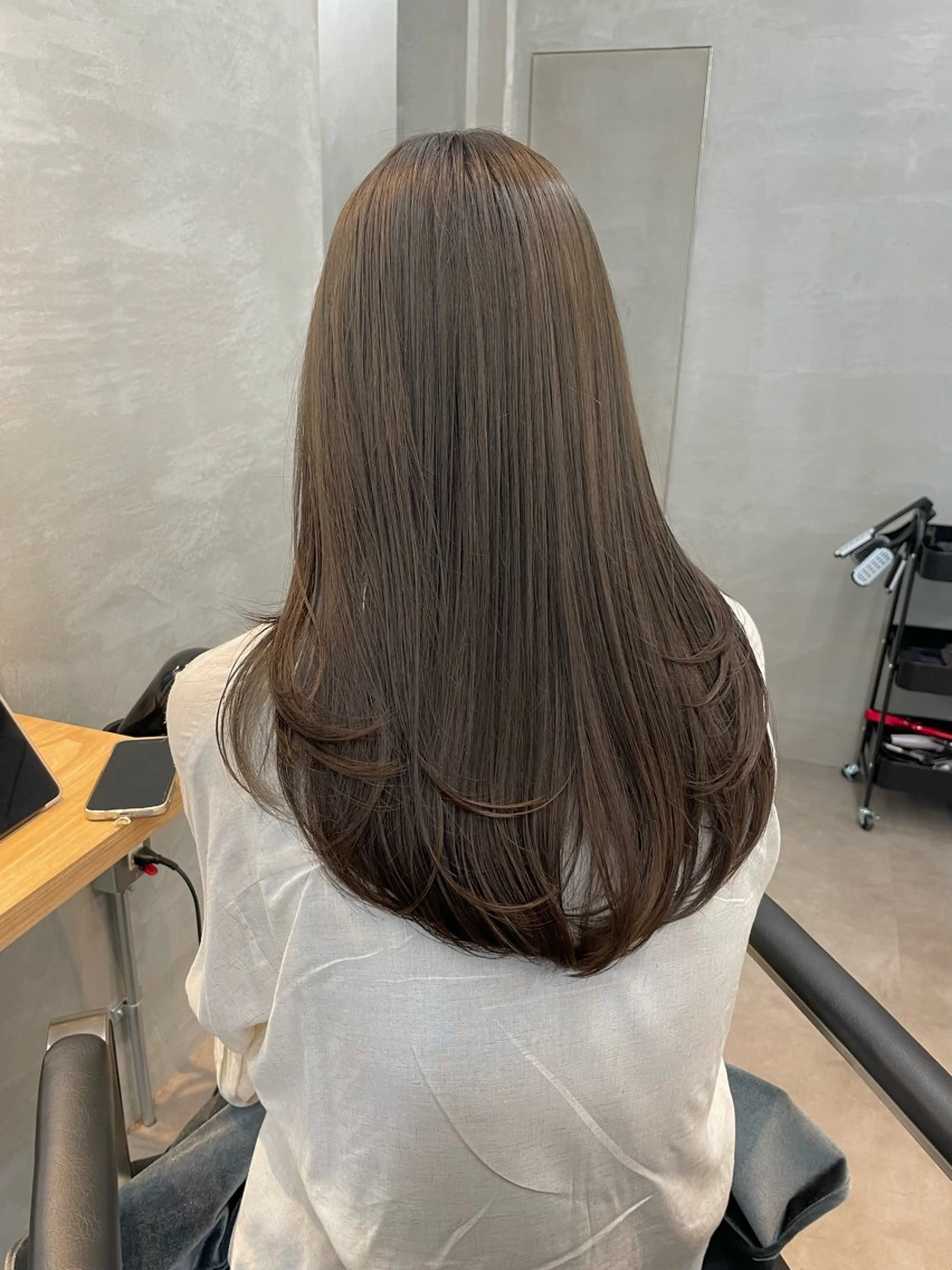 ヘアカラー+うる艶トリートメント🌱の写真