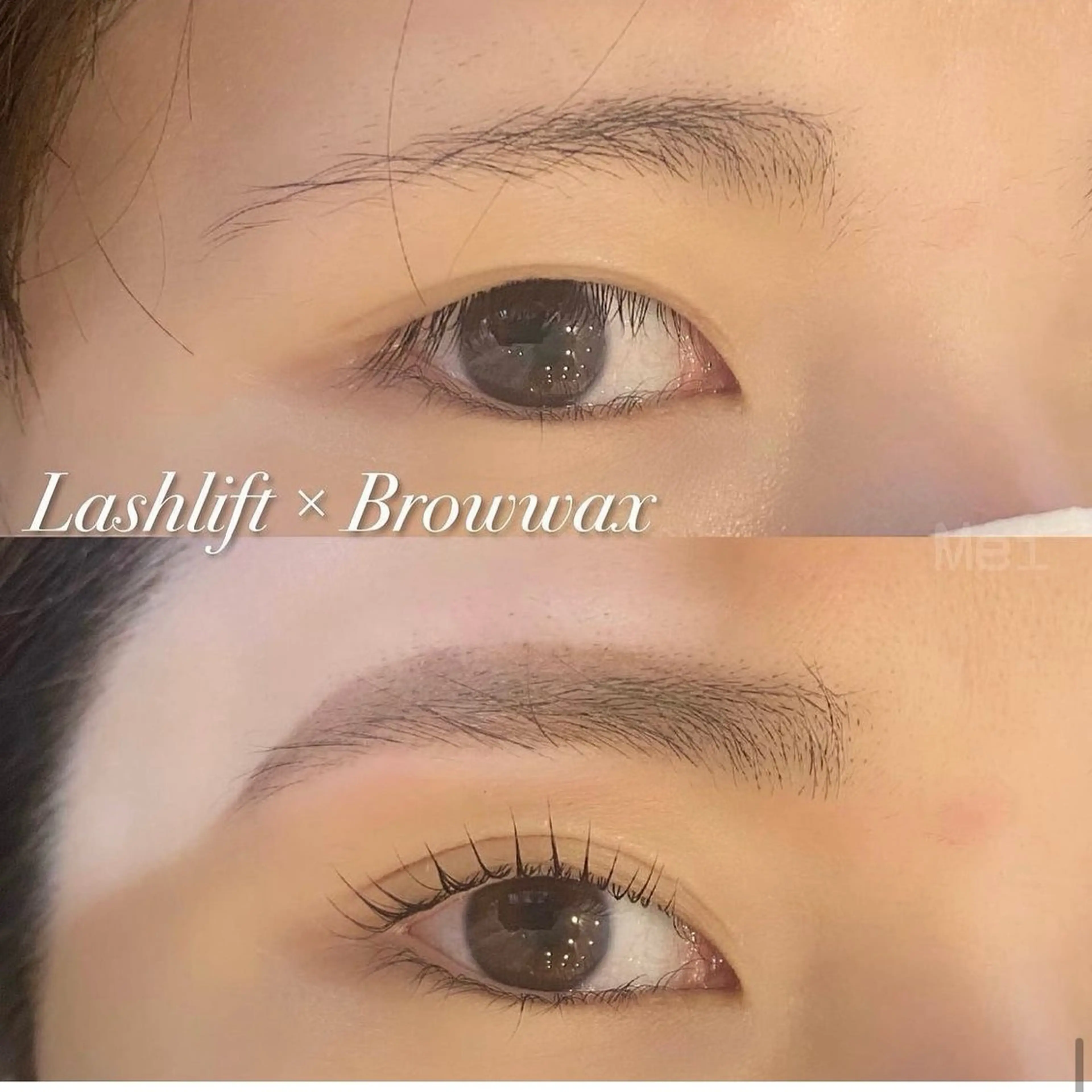 🫧まつ毛パーマ +アイブロウWaxの写真