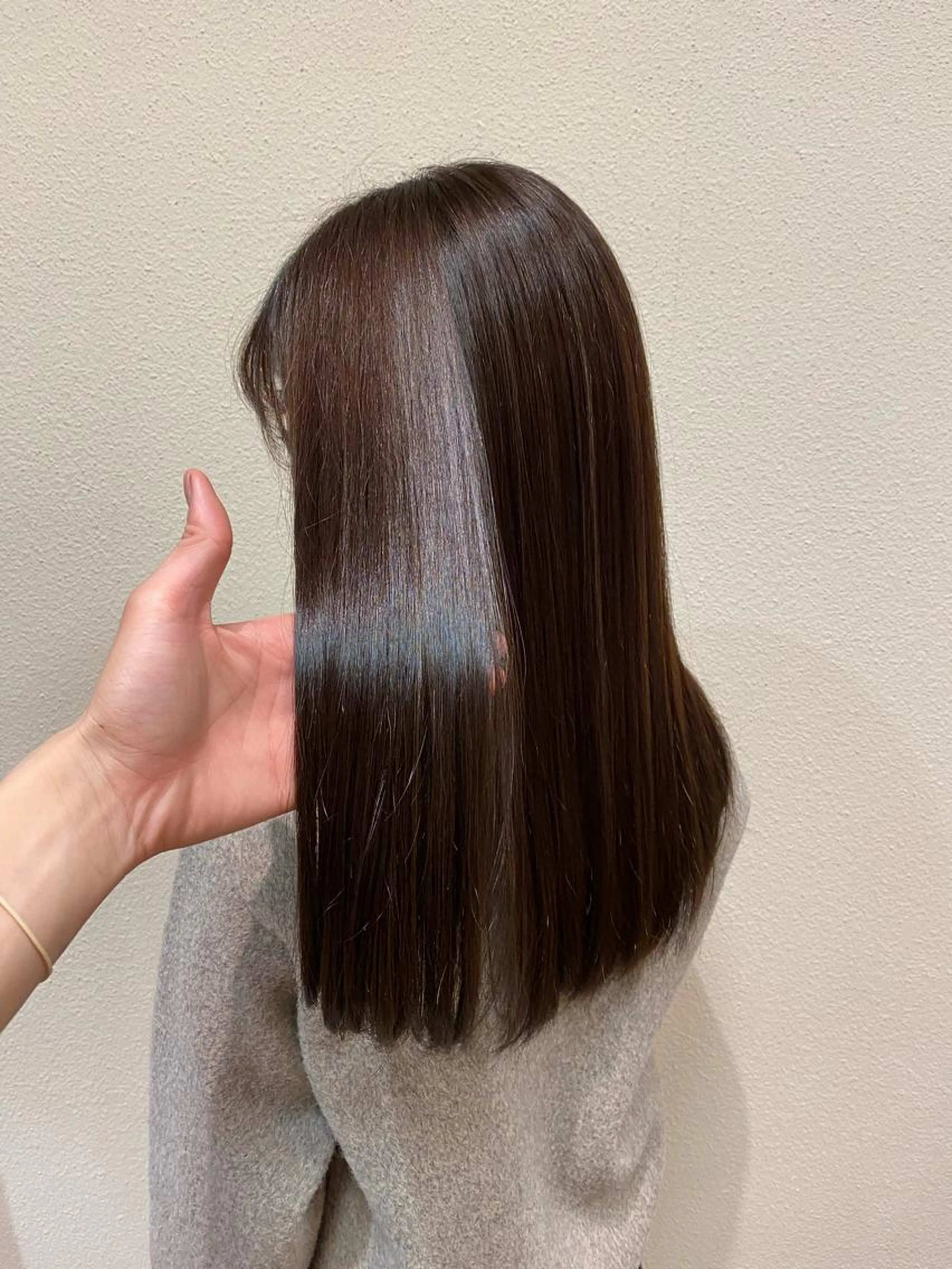 【髪質改善】💎ケアカラー+トリートメント💎の写真