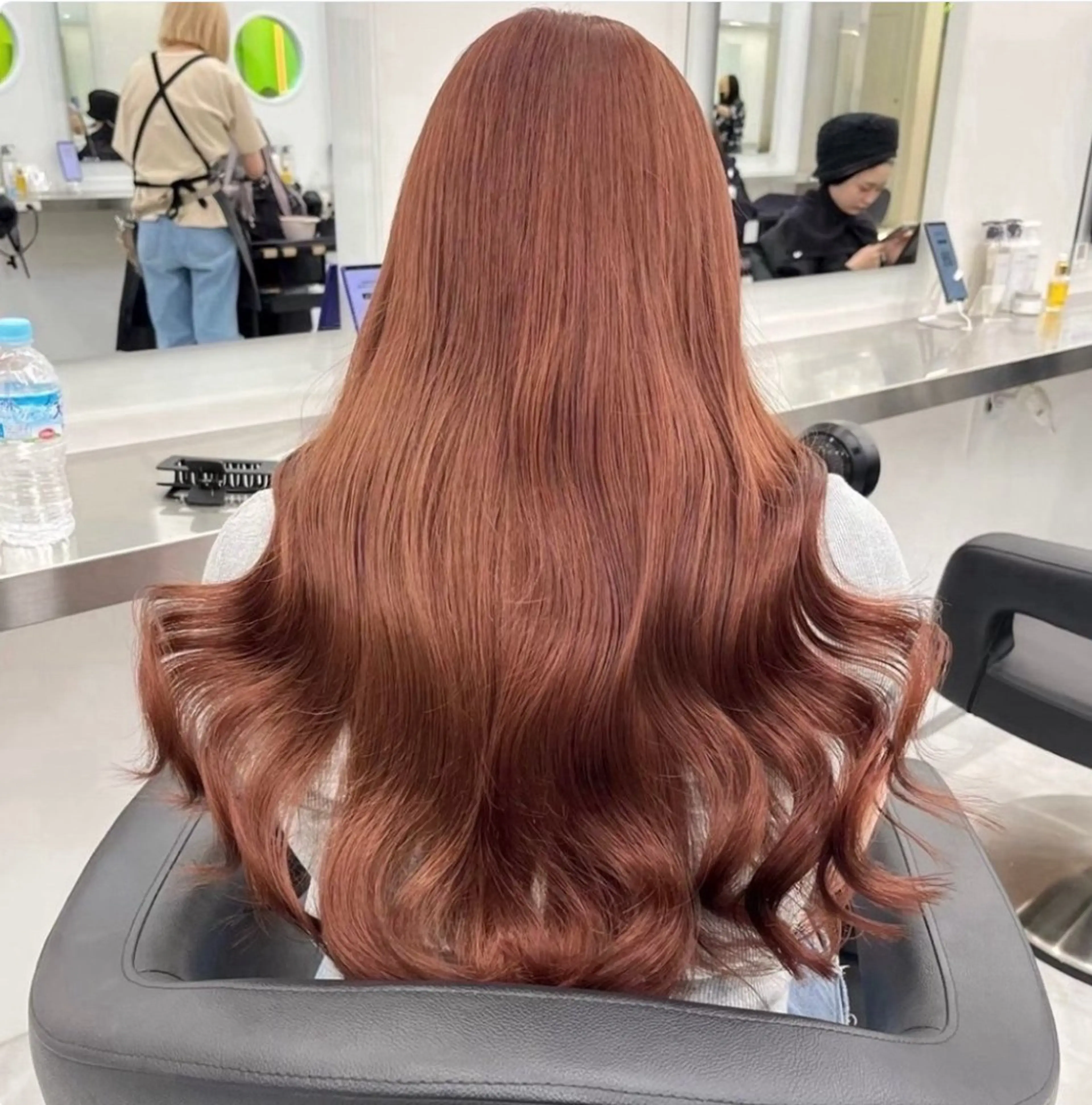 ロング 韓国ガーリー🤍ハイ トーン🤍Ayanaのヘアスタイル