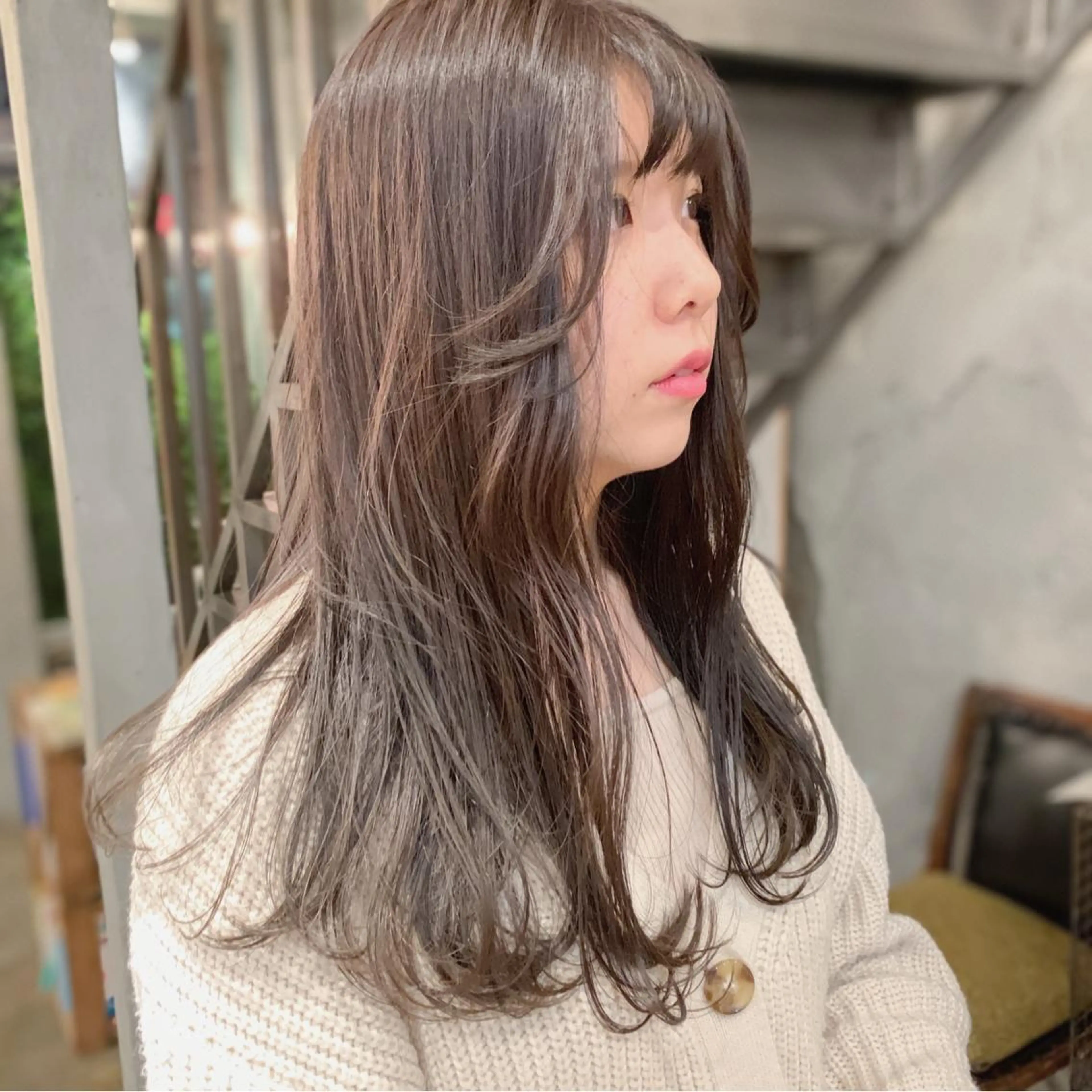 ロング カット ヘアカラー トリートメント 鎌田卓也/髪質改善 /透明感カラーのヘアスタイル