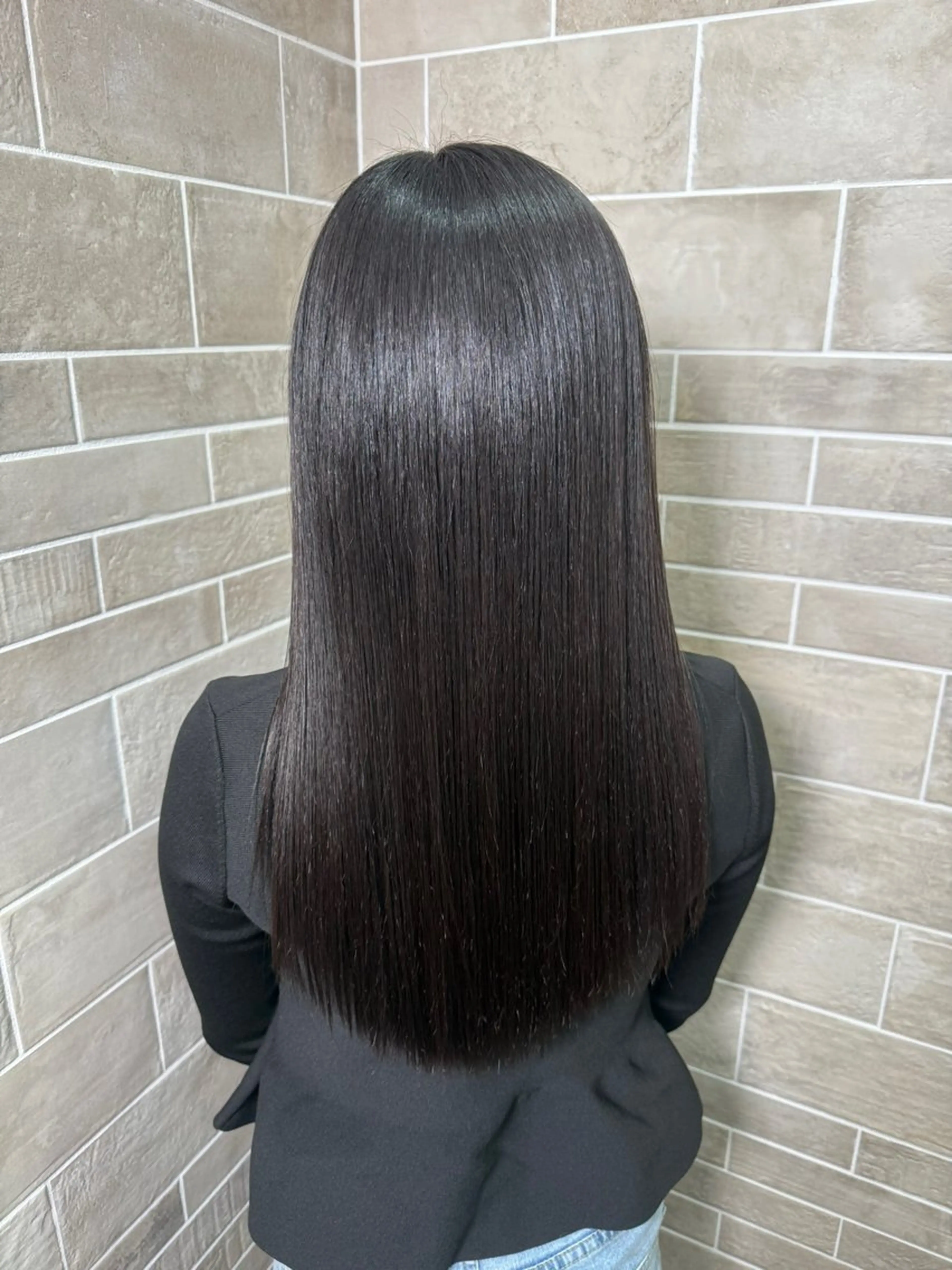 ロング 縮毛矯正 👼TRIELA池袋 / こゆき︎👼のヘアスタイル