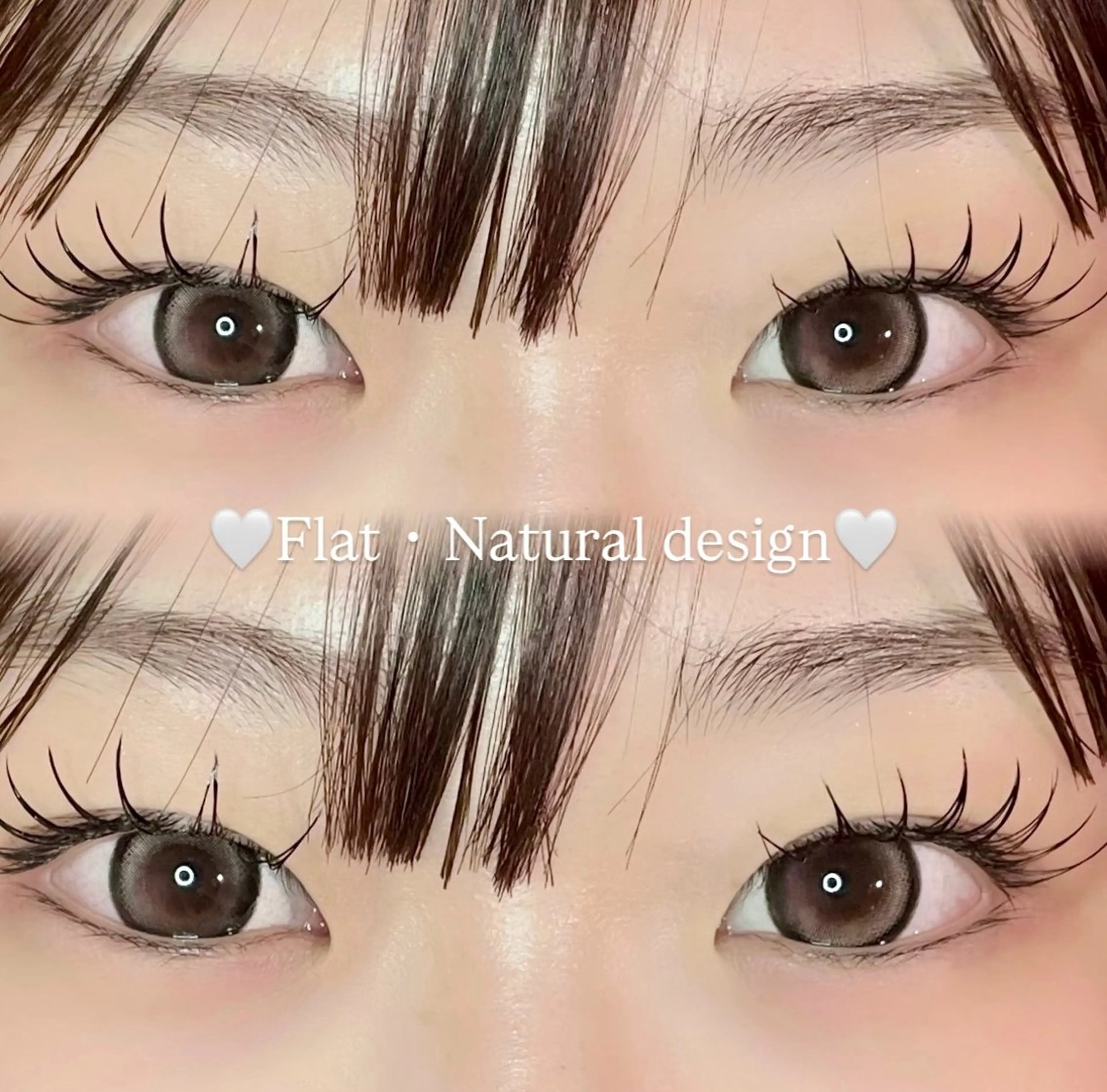 マツエク・マツパ フラットラッシュ マツエク アイ︎︎︎︎サロン ♡TRUTHのマツエク・マツパデザイン