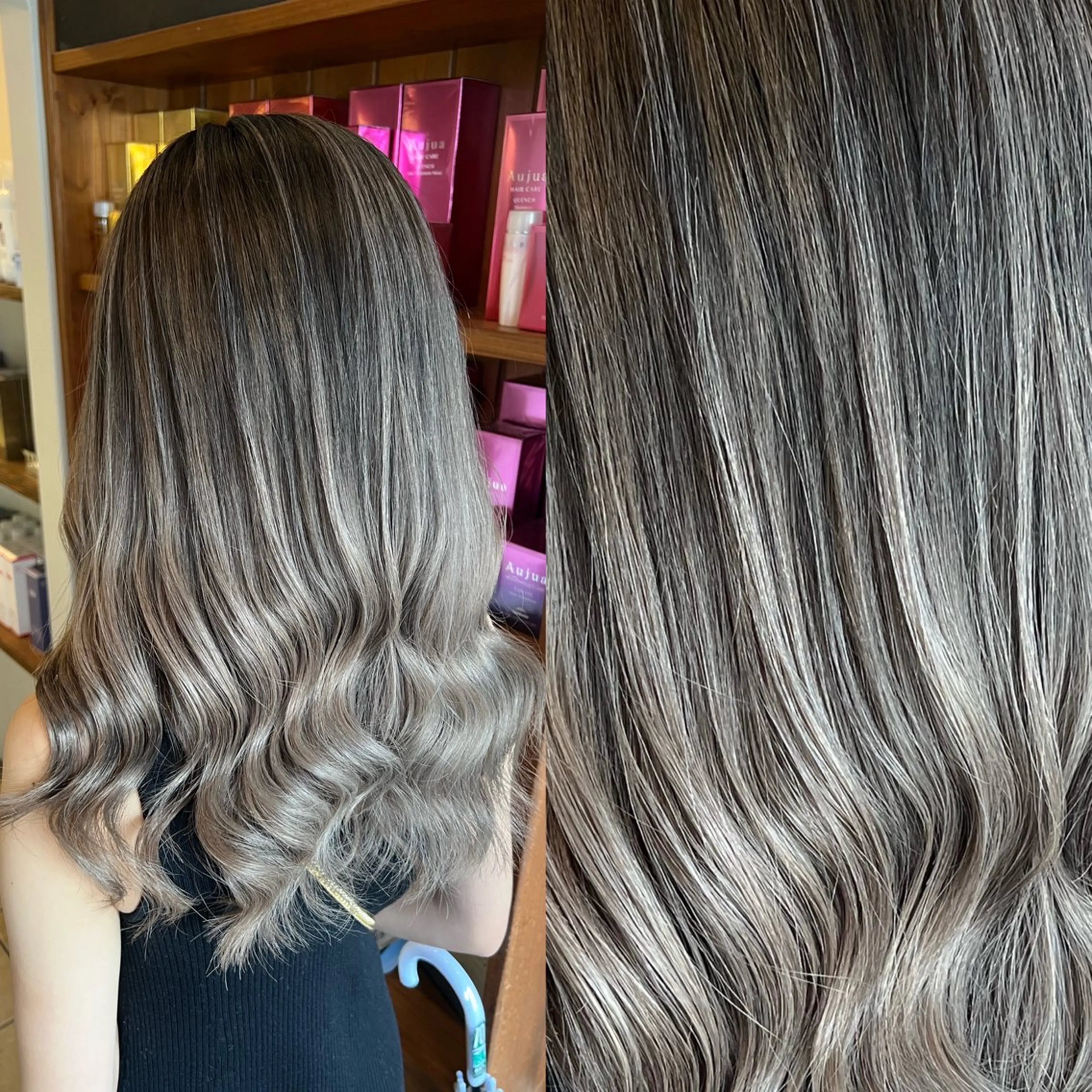 セミロング カラー 小嶋 秀明/ 本物の髪質改善⭐️のヘアスタイル