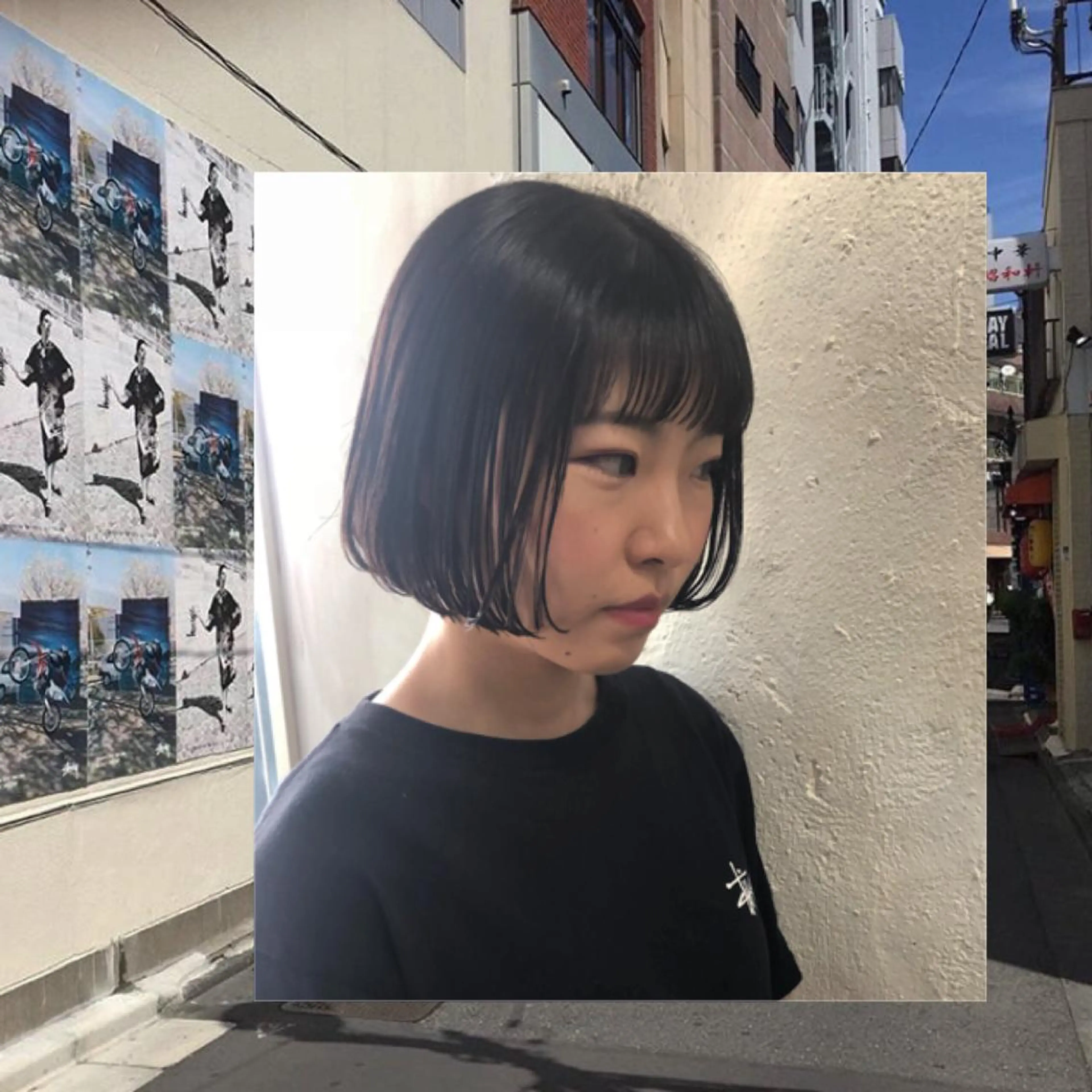 ショート ボブ せこぐち まいのヘアスタイル