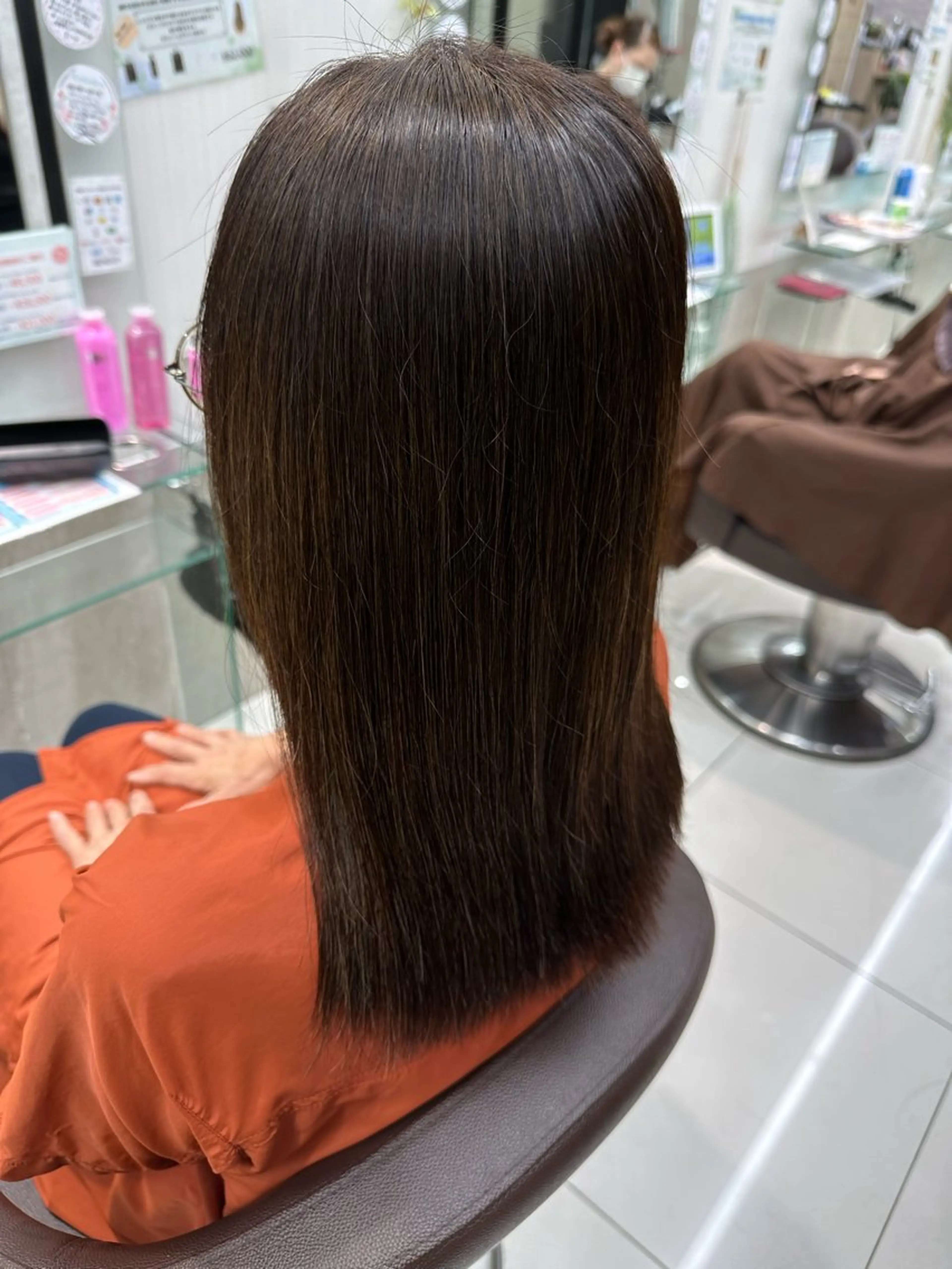 ミディアム EARTH/A岡山店 片岡愛のヘアスタイル