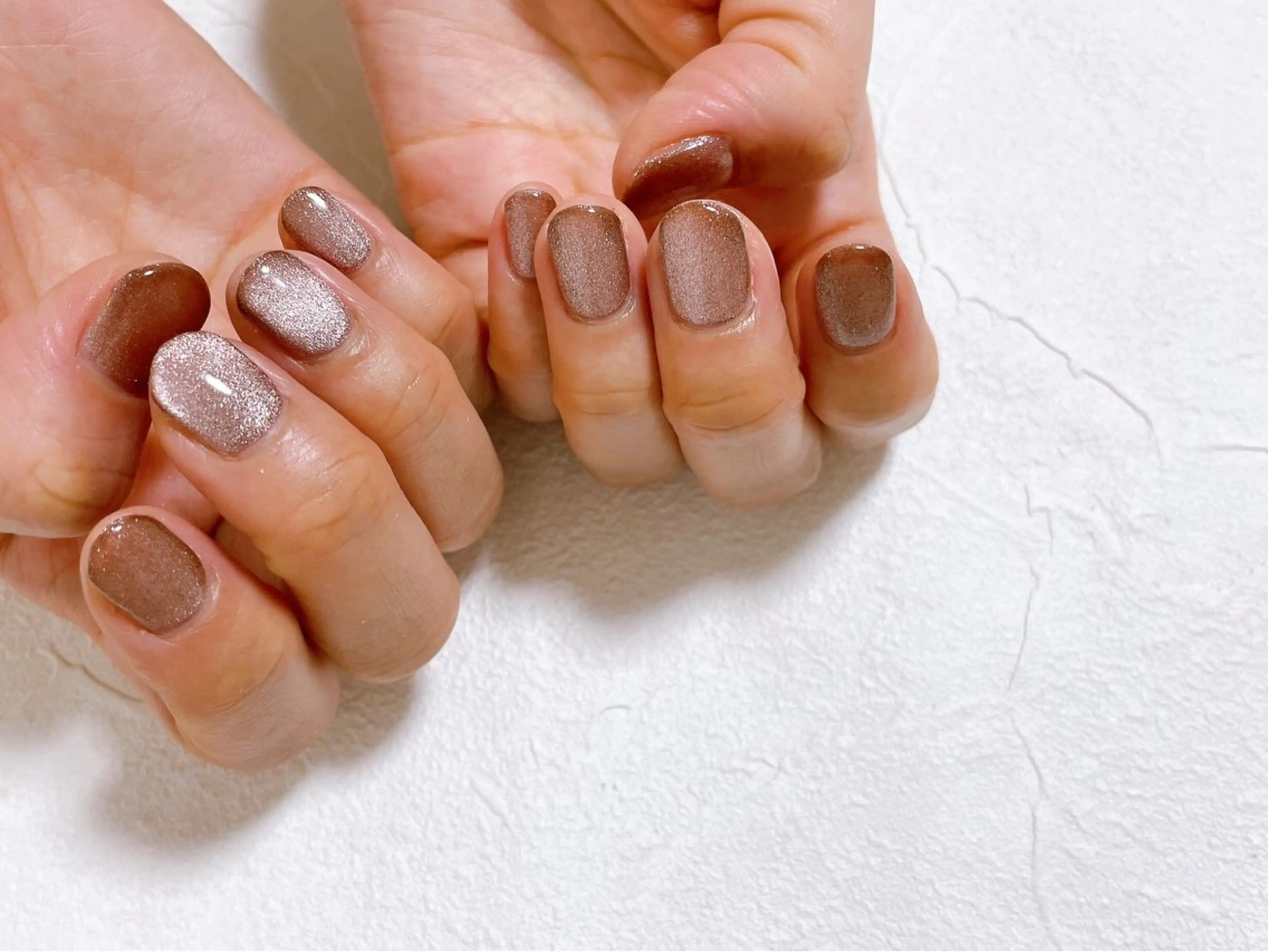 ネイル ジェルネイル 韓国ネイル マグネットネイル メンズネイル パラジェル kiki nail 二子玉川のネイルデザイン